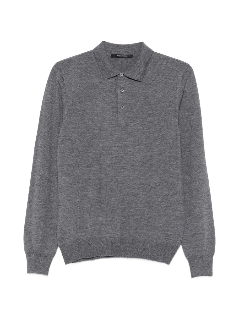 Polo in Lana Vergine Grigio/Silver PALMERGSI2601 088 TAGLIATORE 