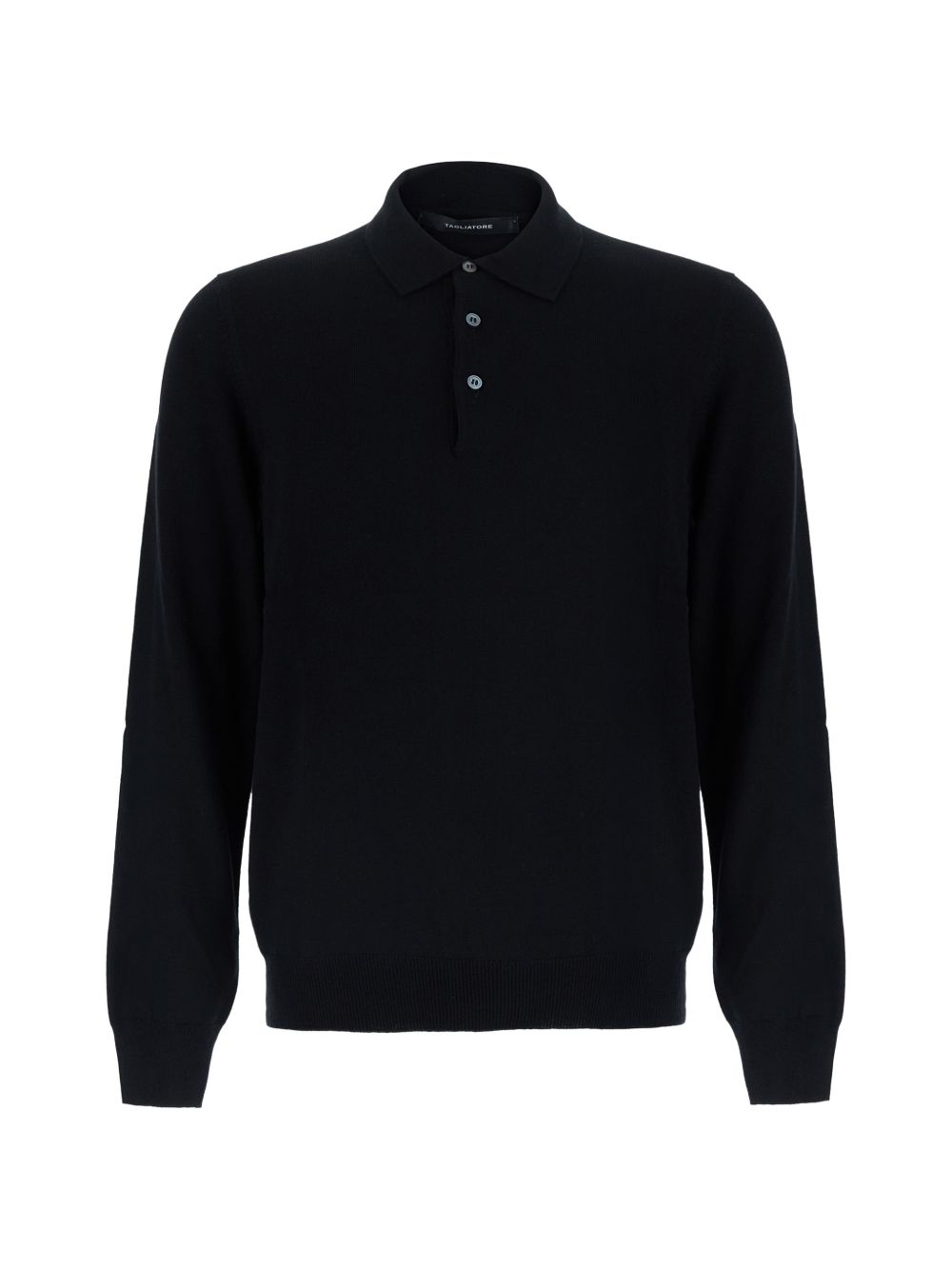 Polo in Lana Vergine Nero PALMERGSI2601 099 TAGLIATORE 