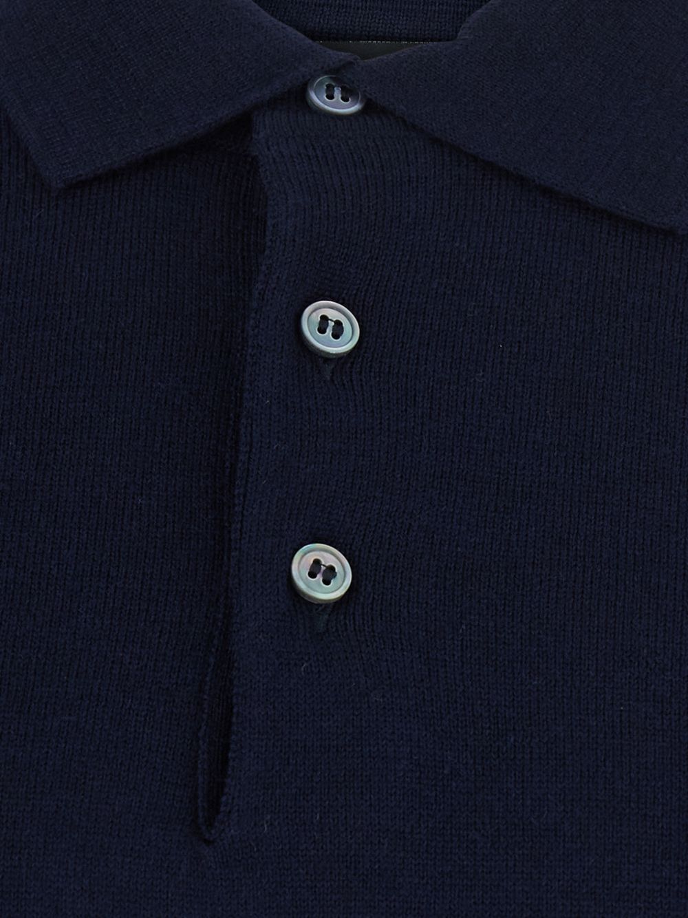 Polo in Lana Vergine Blu PALMERGSI2601 598 TAGLIATORE 