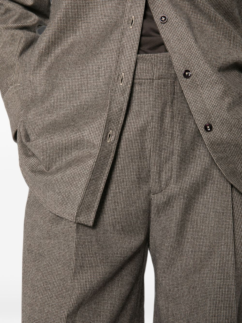 Pantalone in Lana Vergine Moro PEILEEN150035 T1115 TAGLIATORE 