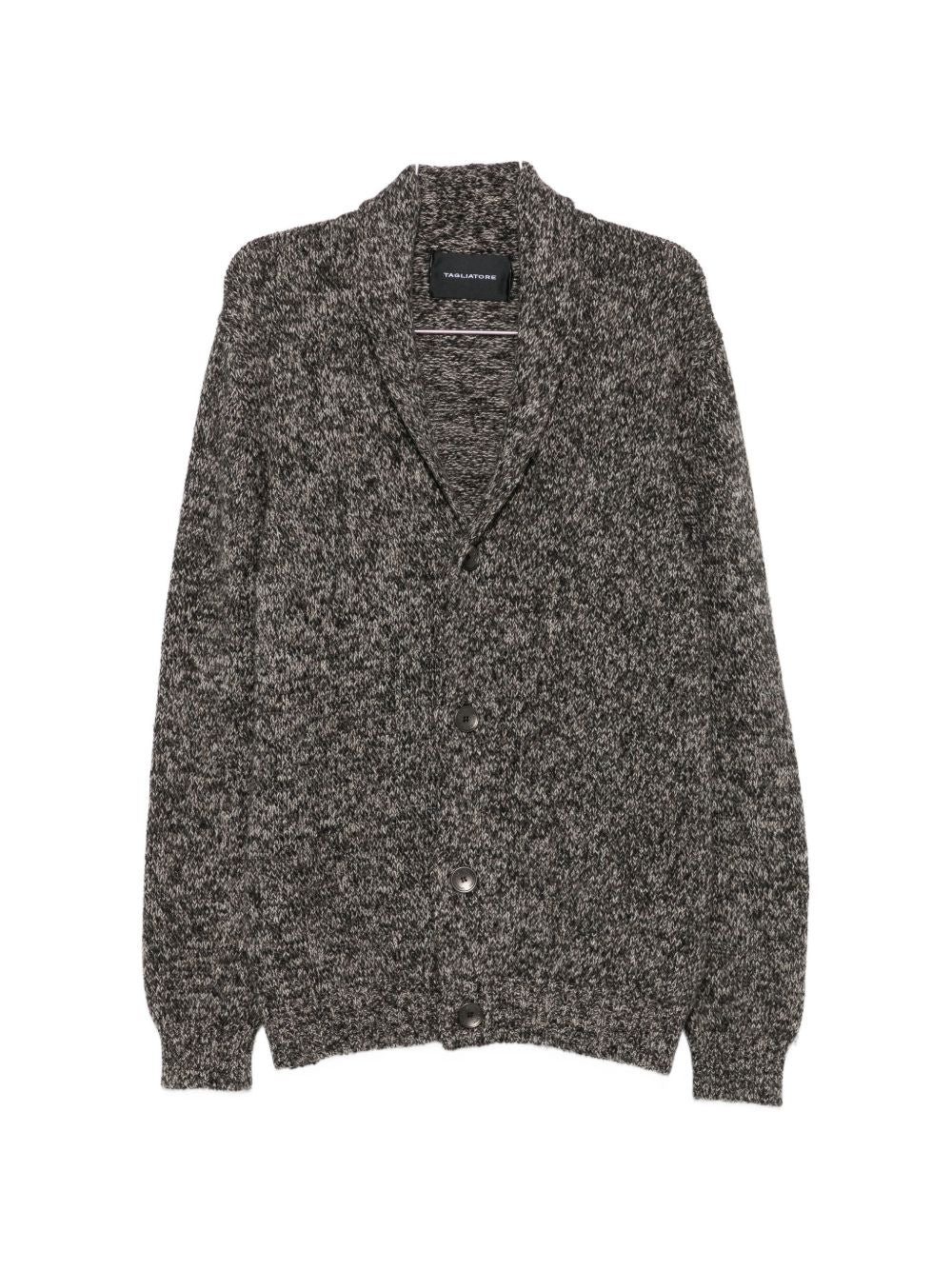 Cardigan in Lana Tortora ROMMEAIPWI2615 727 TAGLIATORE 