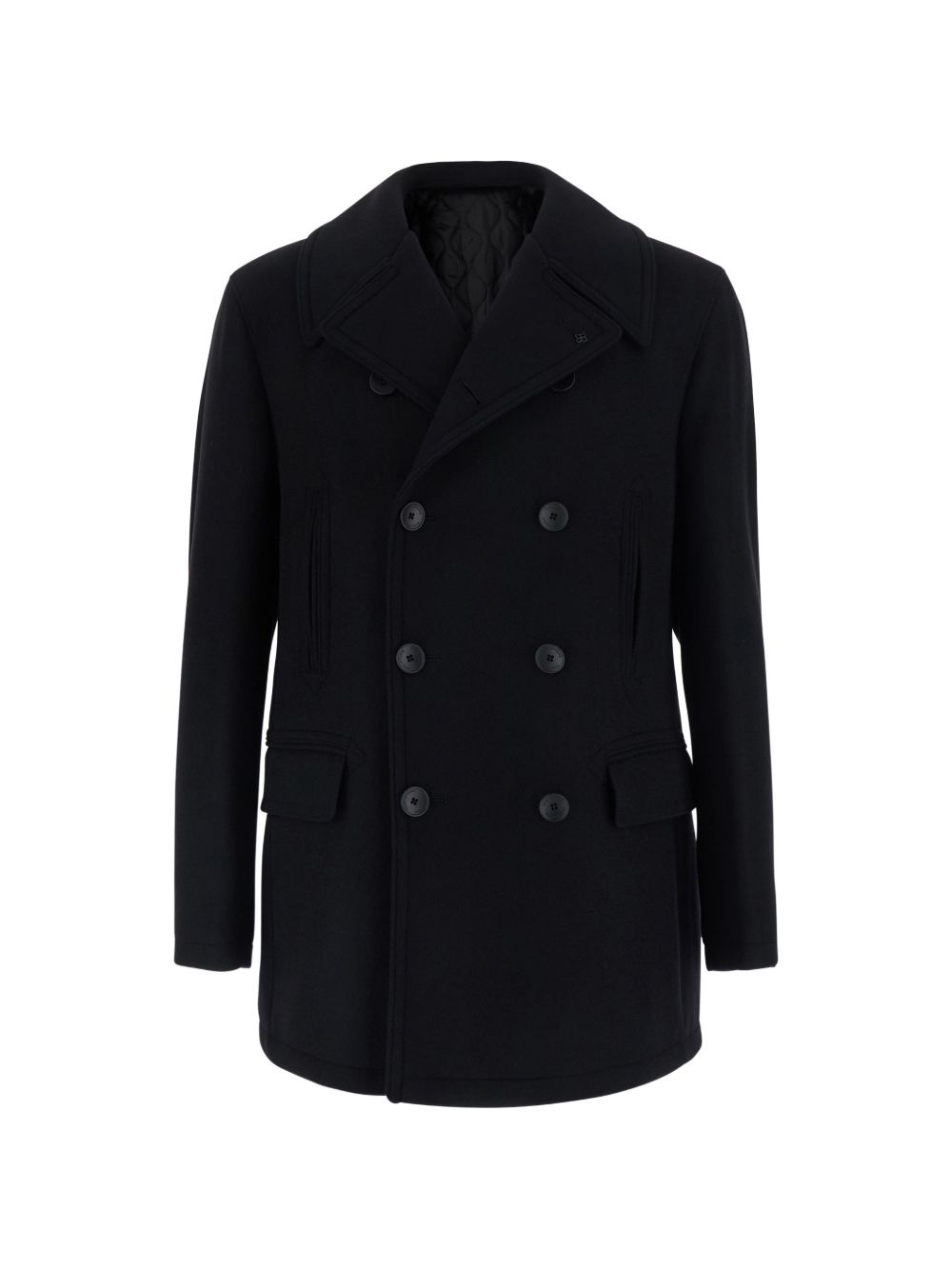 Cappotto in Lana Nero SANFRANCISCO770069 N3526 TAGLIATORE 