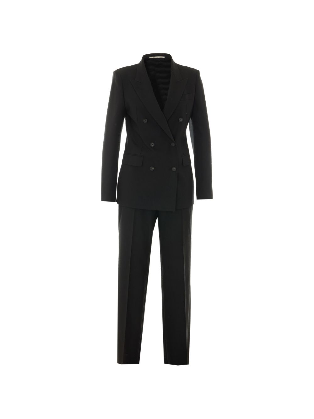 Tailleur in Lana Vergine Nero TPARIGI10BADH50044 N1188 TAGLIATORE 