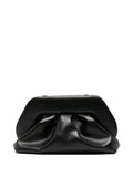 Pochette con superficie lucida nera