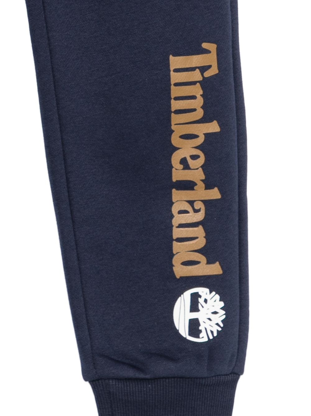 Cotton e polyester fleece pantaloni, vita elastica con coulisse, side tasche, printed logo sul leg. T60974 849 TIMBERLAND KIDS 