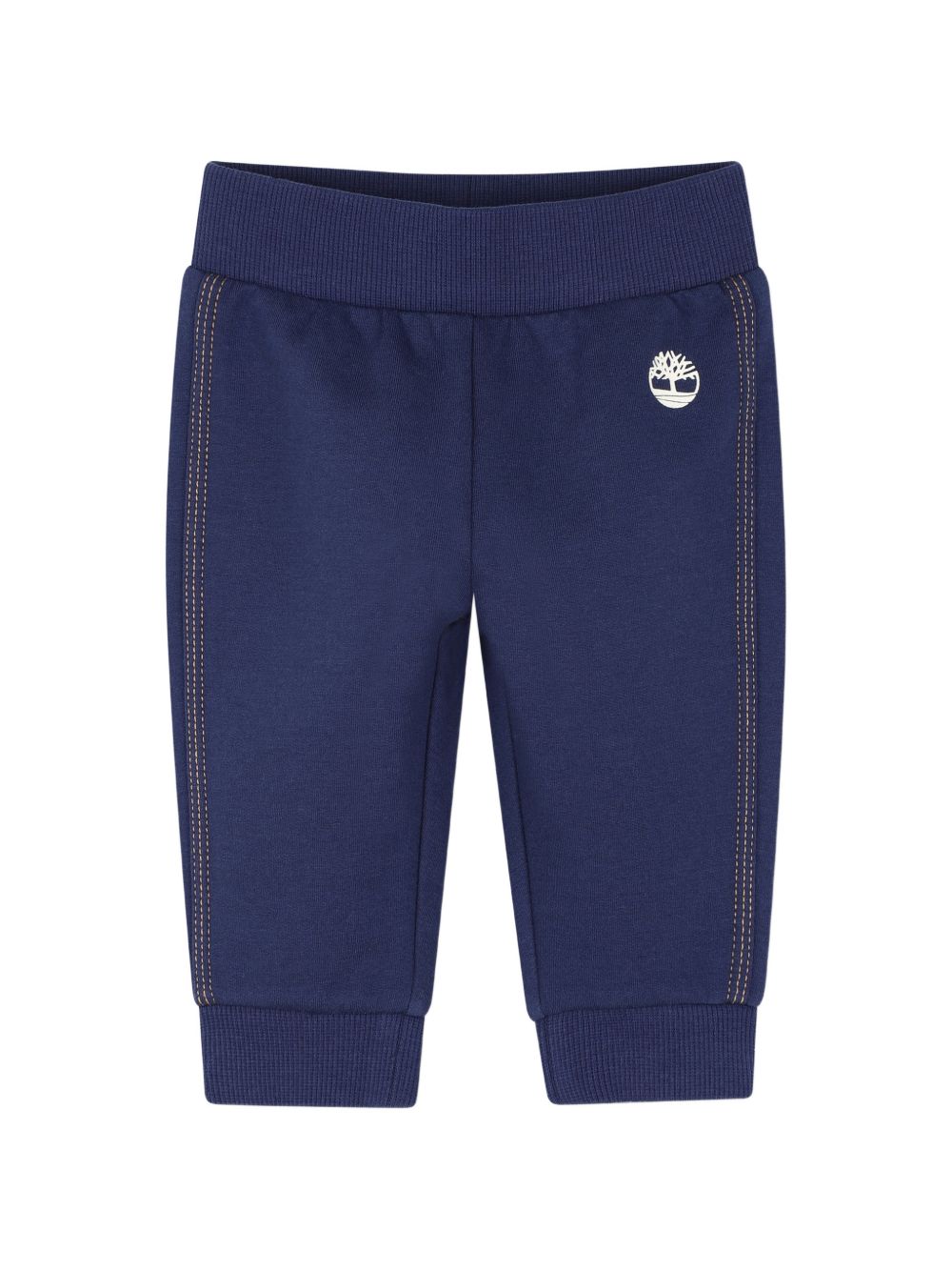 Pantaloni + sweatshirt + sleveless jacket set. 95% cotton from organic farming / 5% elastane brushed cotone garzato sweatshirt e pantaloni, printed logo on davanti e top left leg. 89% cotton / 11% elastane knit denim sleveless jacket, elastico fondo, T61016 84N TIMBERLAND KIDS 