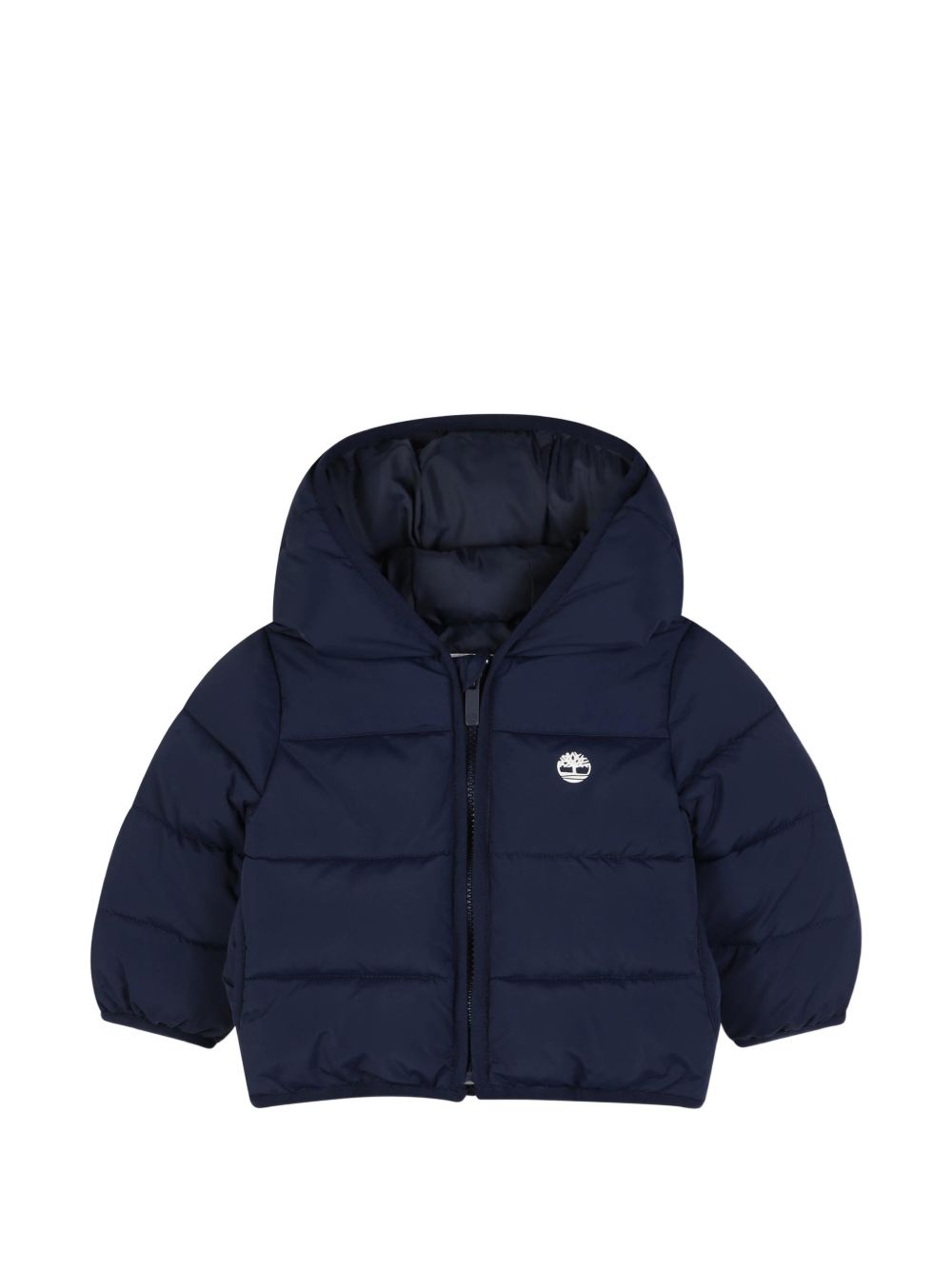 100% recycled polyamide piumino con cappuccio, zip chiusura, side tasche, printed logo sul chest. *water-repellent* T61024 849 TIMBERLAND KIDS 