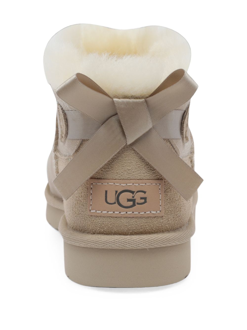 Stivaletti con fiocco beige 1185491 SAN UGG 