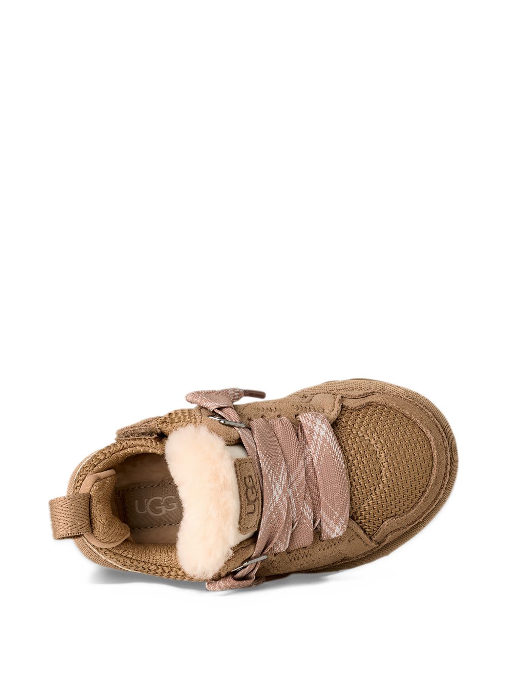 Sneakers con linguetta a logo beige chiaro 1152410T SAN UGG KIDS 