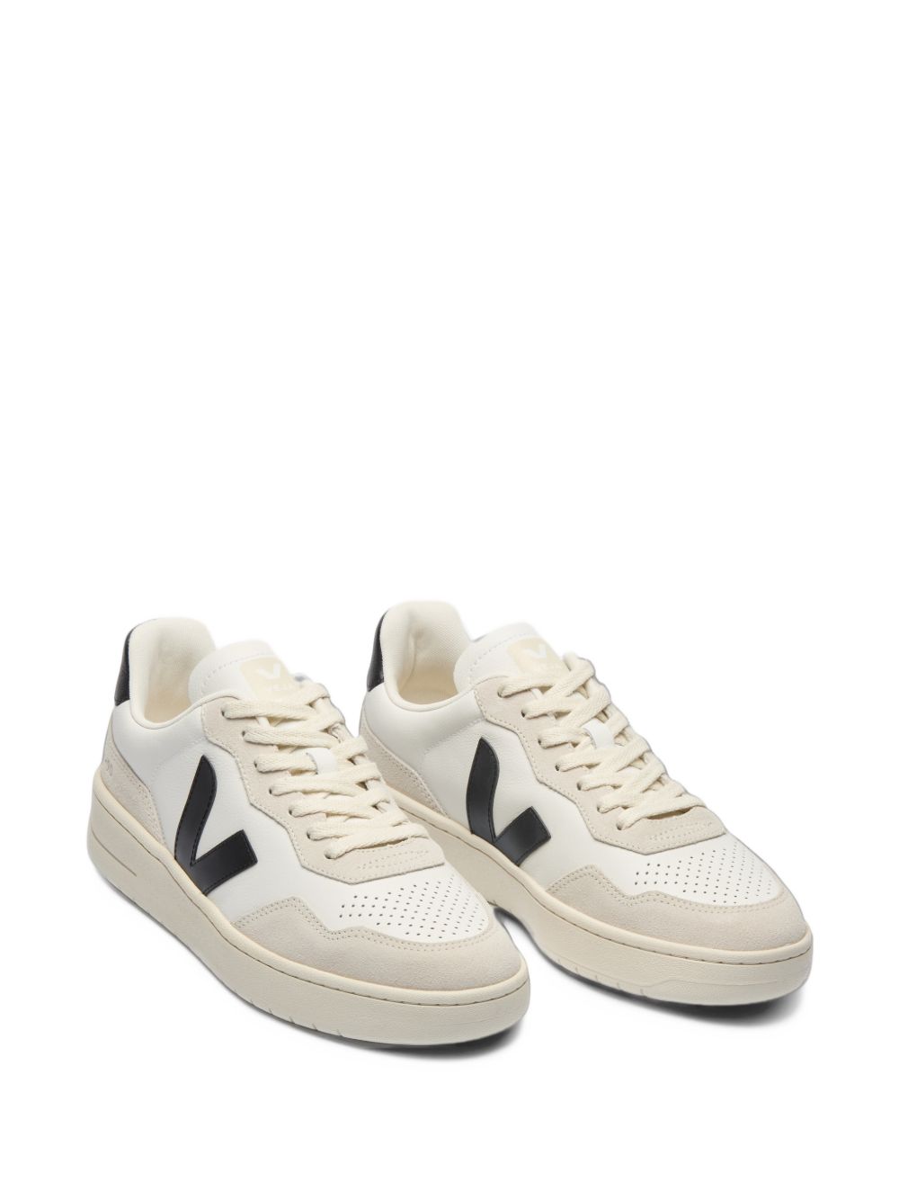 V-90 O.T. Leather White_Black VD2021061 WHITEBLACK VEJA 