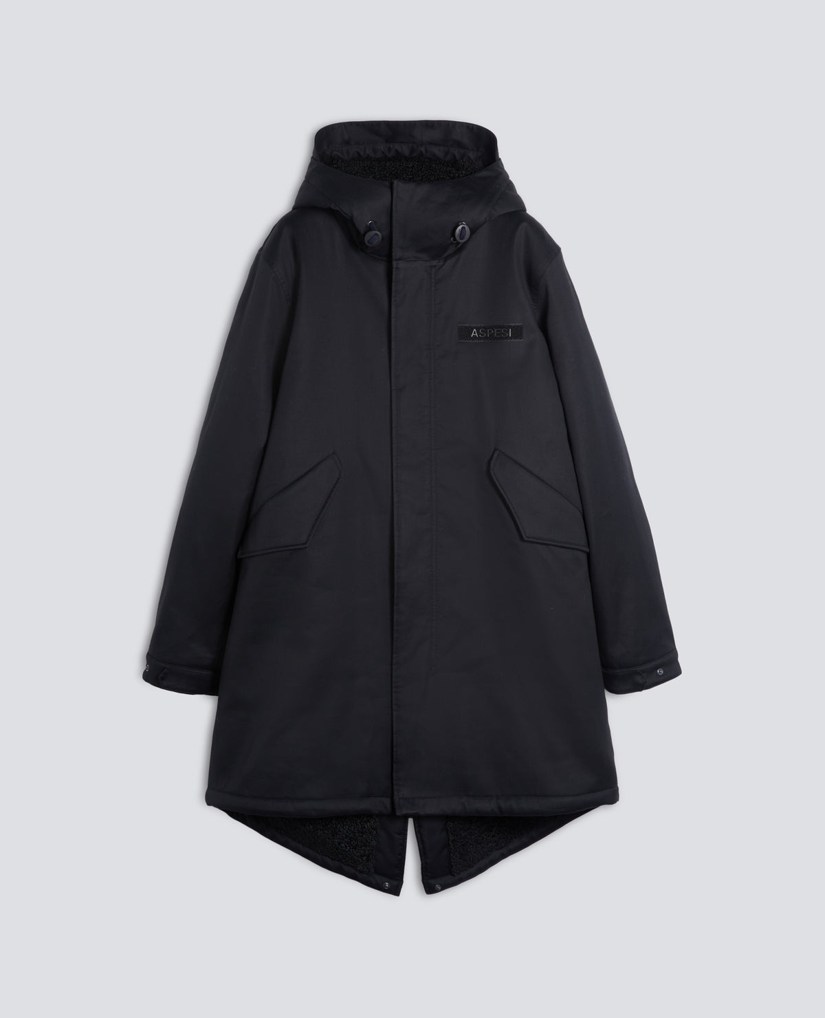 Parka Blu Black CI53E660 10098 ASPESI 
