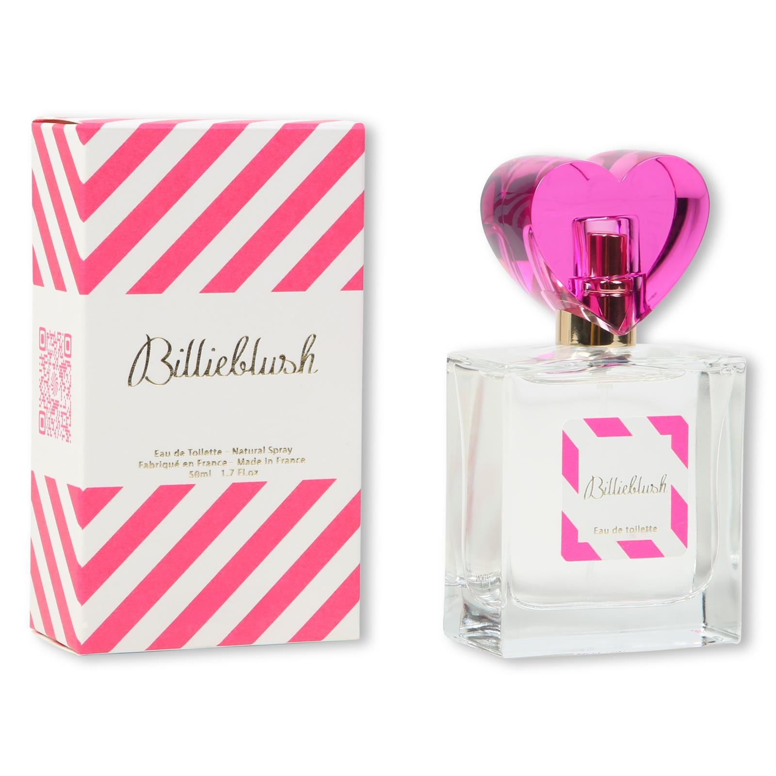 Discover new billieblush eau de toilette! an eau de toilette con floral, gourmet e sweet notes for sparkling little girls. A new creation con addictive notes, adapted to children's skin. (from 4 years old). U20644 Z40 BILLIE BLUSH KIDS 
