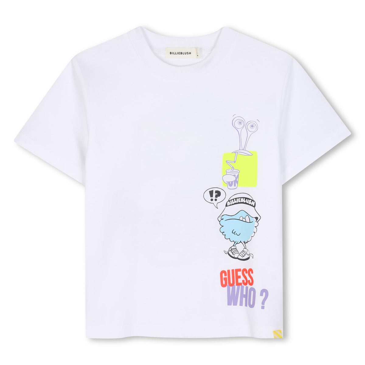 T-shirt in jersey, maniche corte, costina on scollo, illustrazione sul davanti e retro con puff ink. Vestibilità comfort. U22299 10P BILLIE BLUSH KIDS 