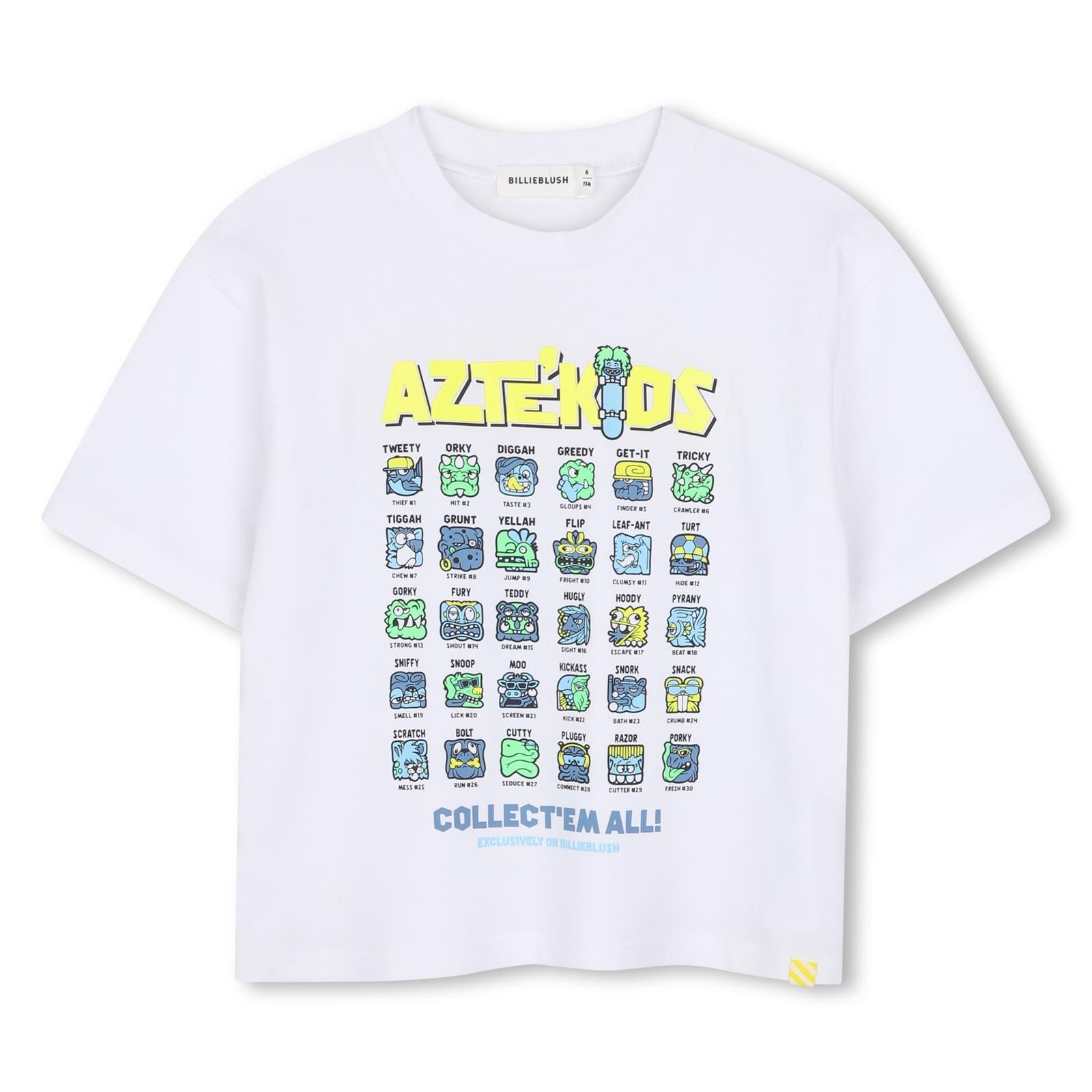 T-shirt in jersey, maniche corte, costina on scollo, high density stampa sul davanti. Vestibilità morbida. U22304 10P BILLIE BLUSH KIDS 