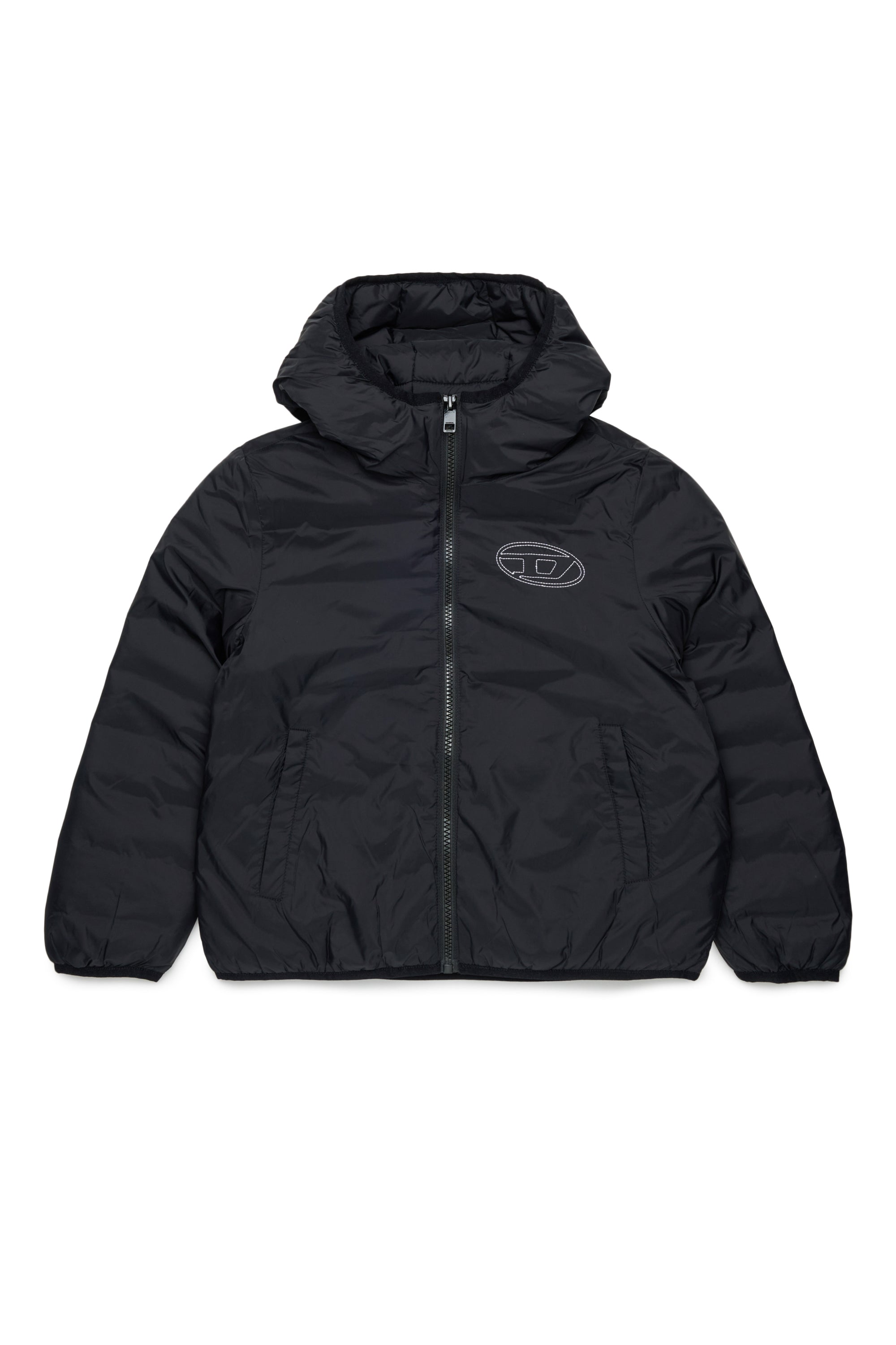 Giubbino Nero J02884KXBVE K900 DIESEL KIDS 