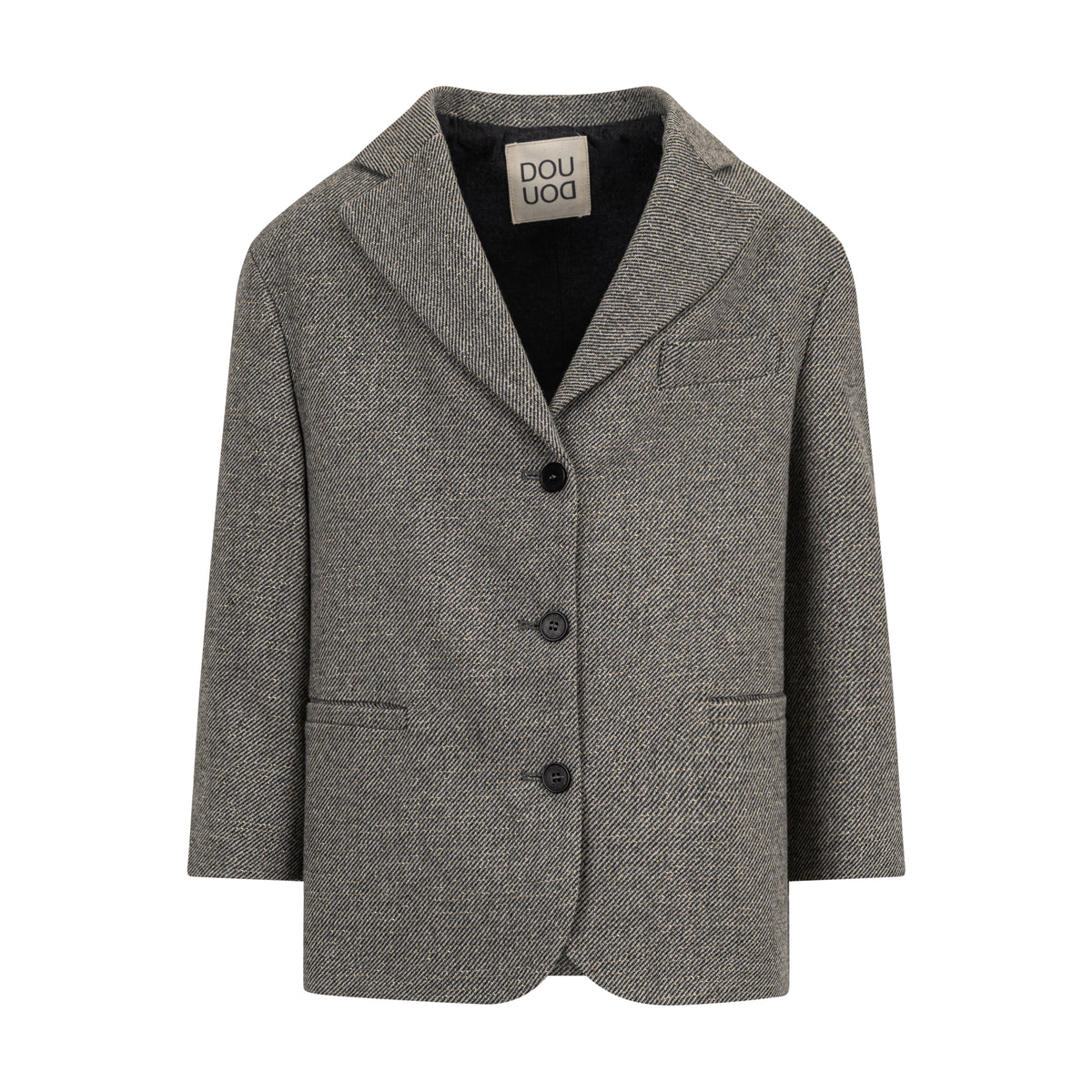 Giacca in lana Grigio scuro mel DZ2A44E0246 808OR DOUDOU KIDS 