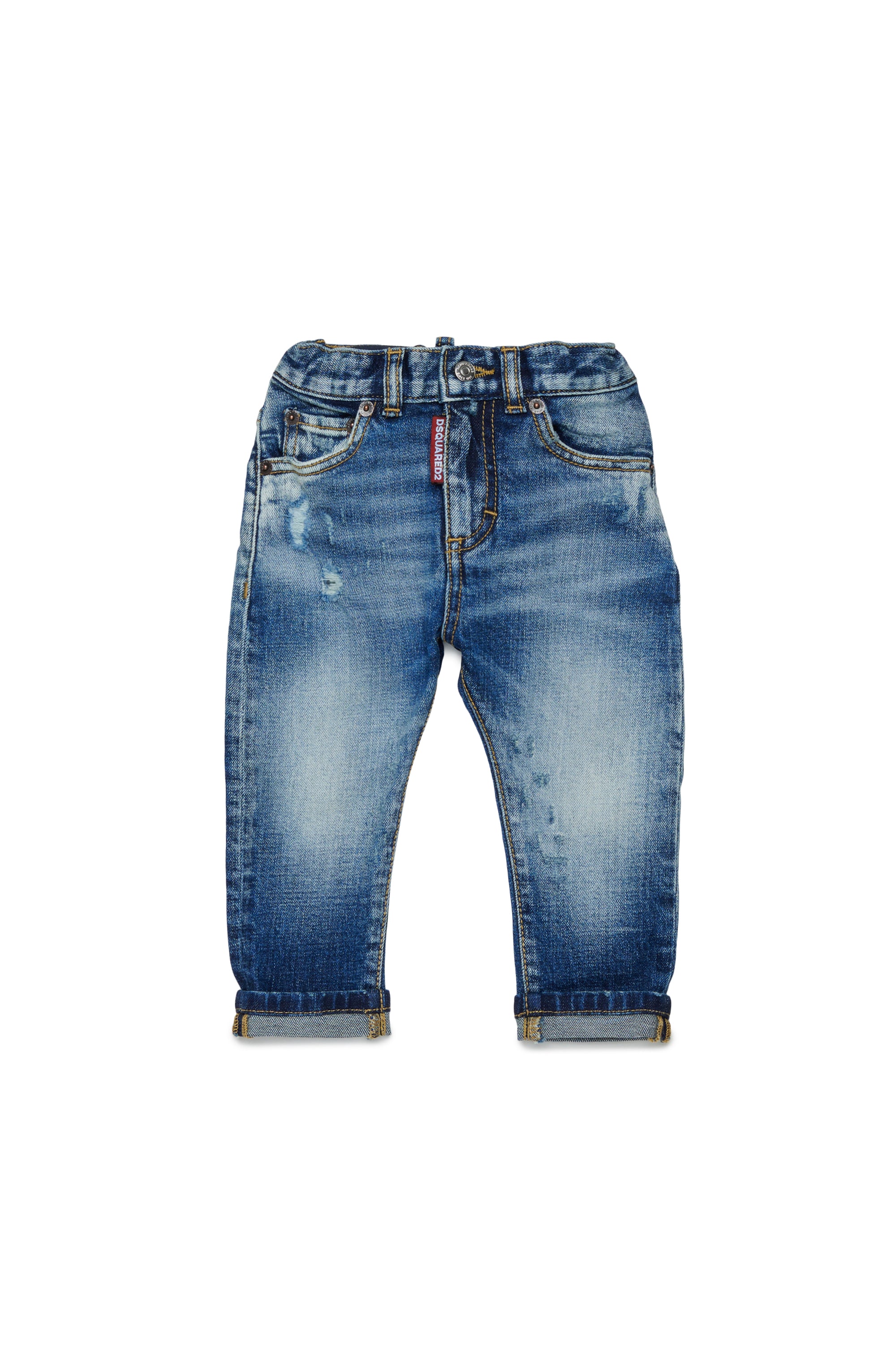 Jeans Blue Denim DQ01TCD0AHR DQ01 DSQUARED KIDS 