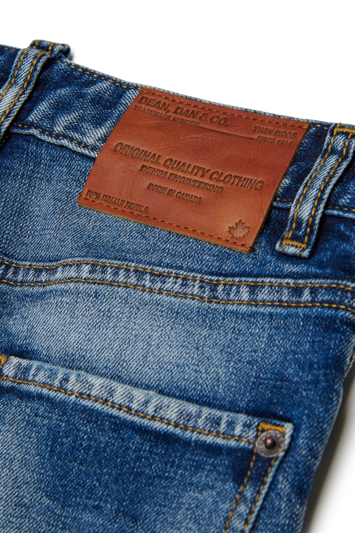 Jeans Blue Denim DQ2252D0AHR DQ01 DSQUARED KIDS 