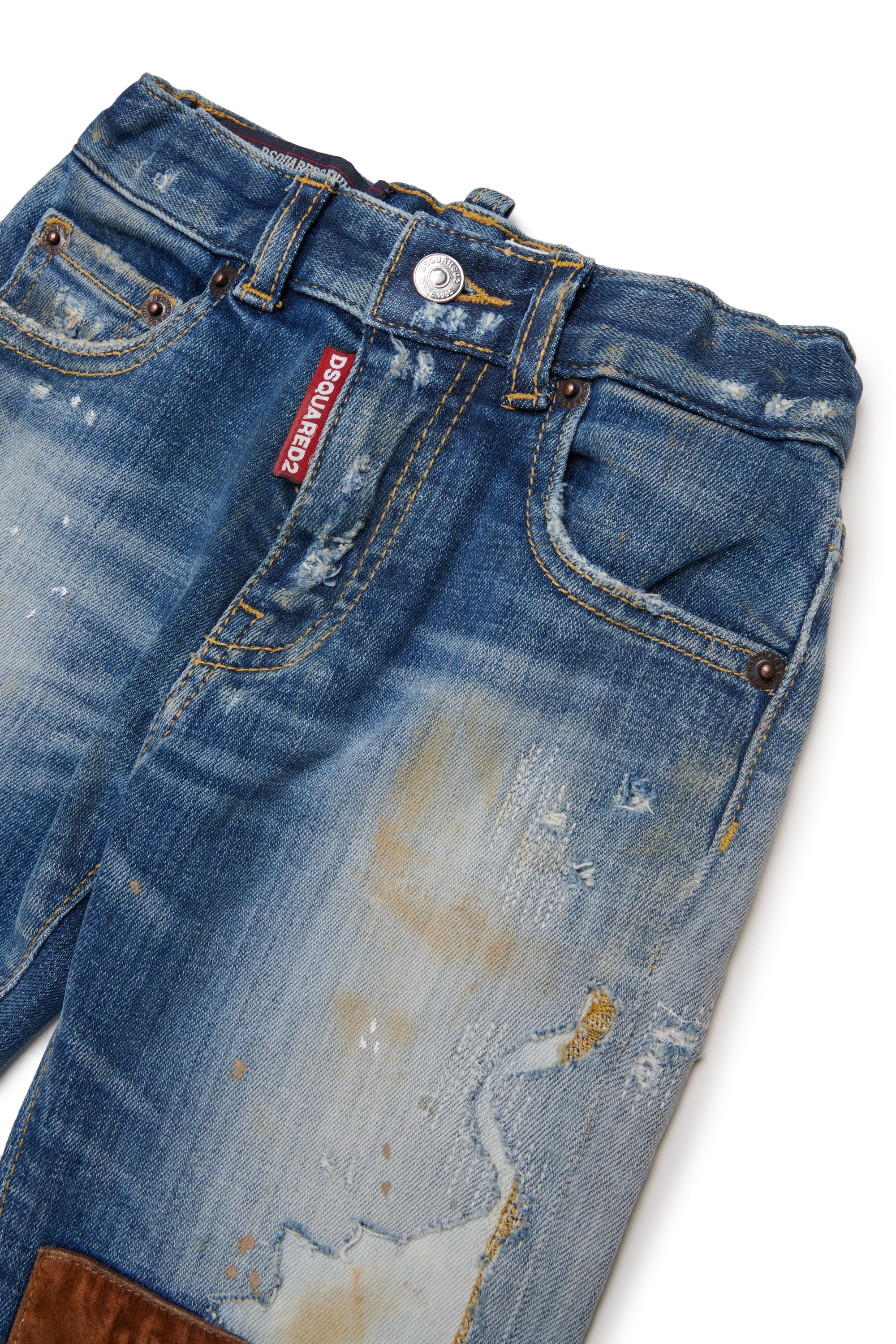 Jeans Blue Denim DQ3087D0AHZ DQ01 DSQUARED KIDS 