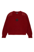 Maglione in Lana Rubin Red