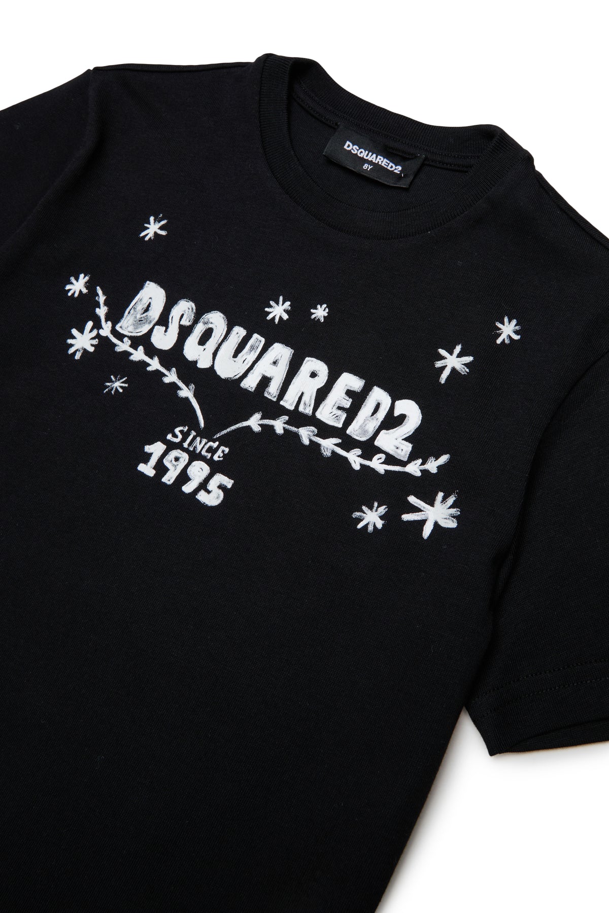 T-shirt Nero DQ3445D0AJ1 DQ900 DSQUARED KIDS 