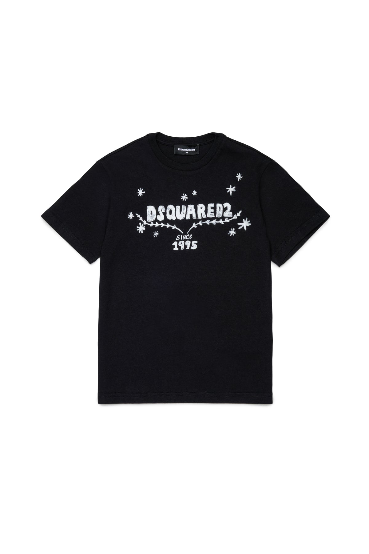 T-shirt Nero DQ3445D0AJ1 DQ900 DSQUARED KIDS 