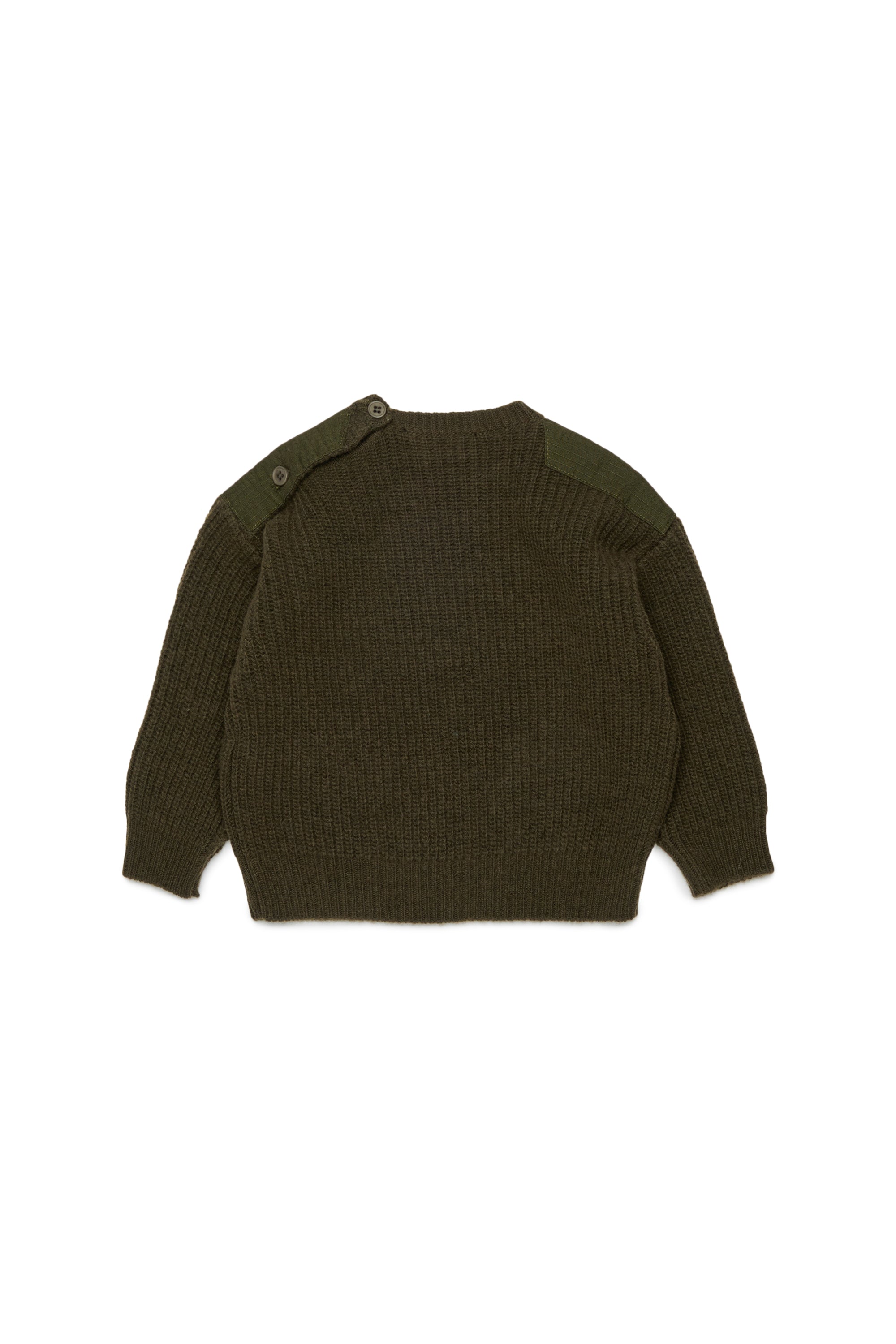 Maglione in Lana Tarmac Green DQ3493D0AJD DQ558 DSQUARED KIDS 