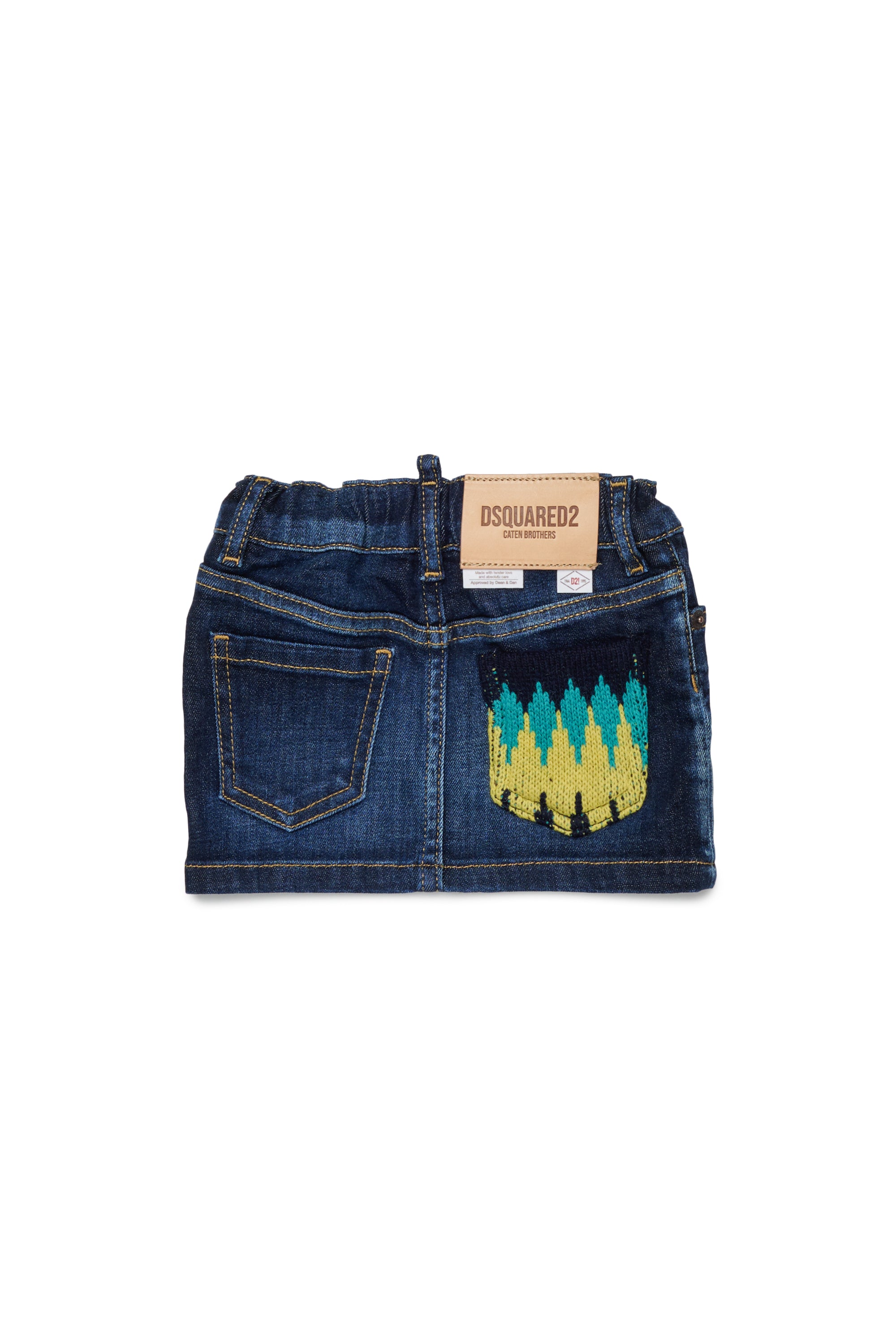 Gonna Blue Denim DQ3552D0AHY DQ01 DSQUARED KIDS 
