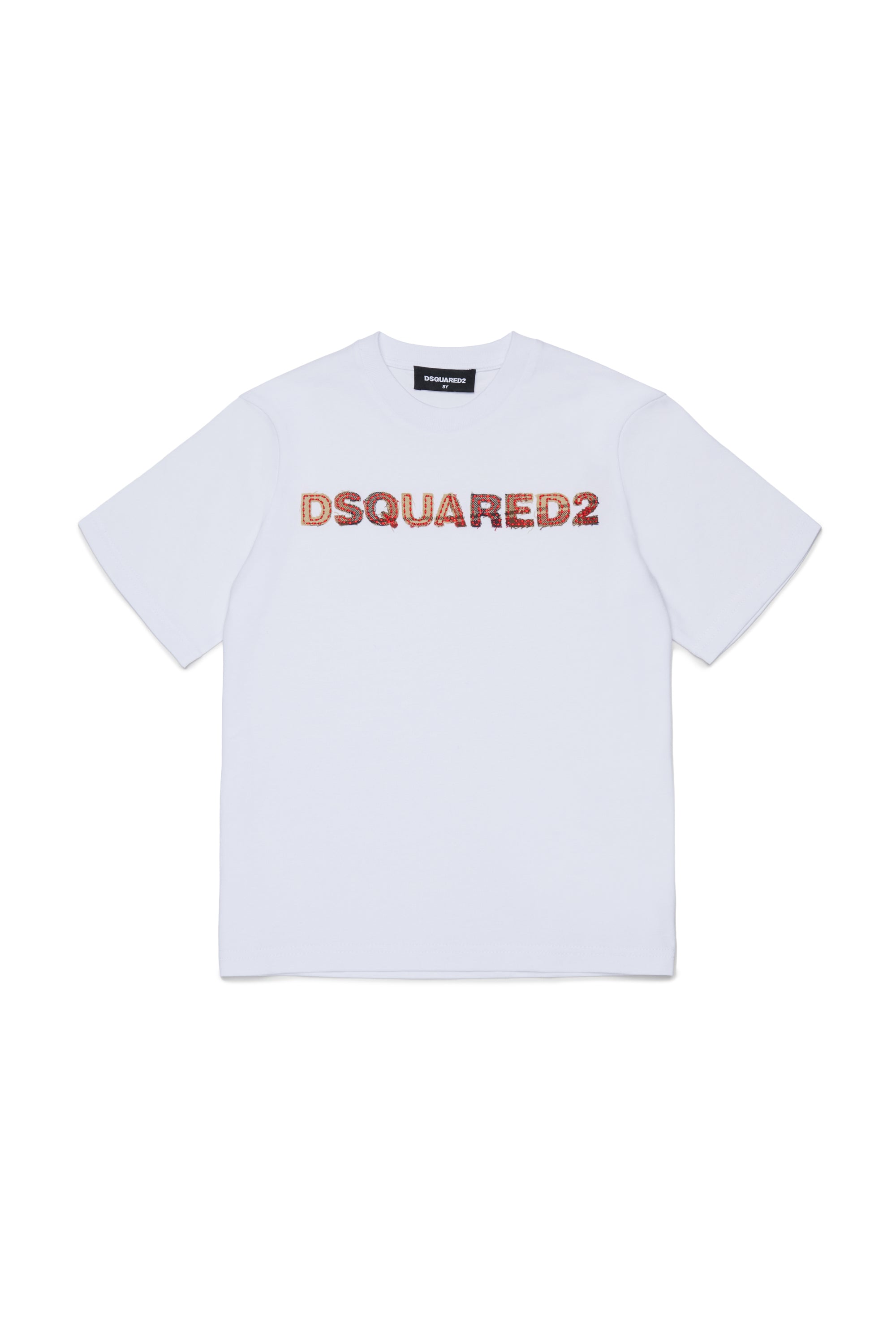 T-shirt Bianco DQ3560D0AJ1 DQ100 DSQUARED KIDS 
