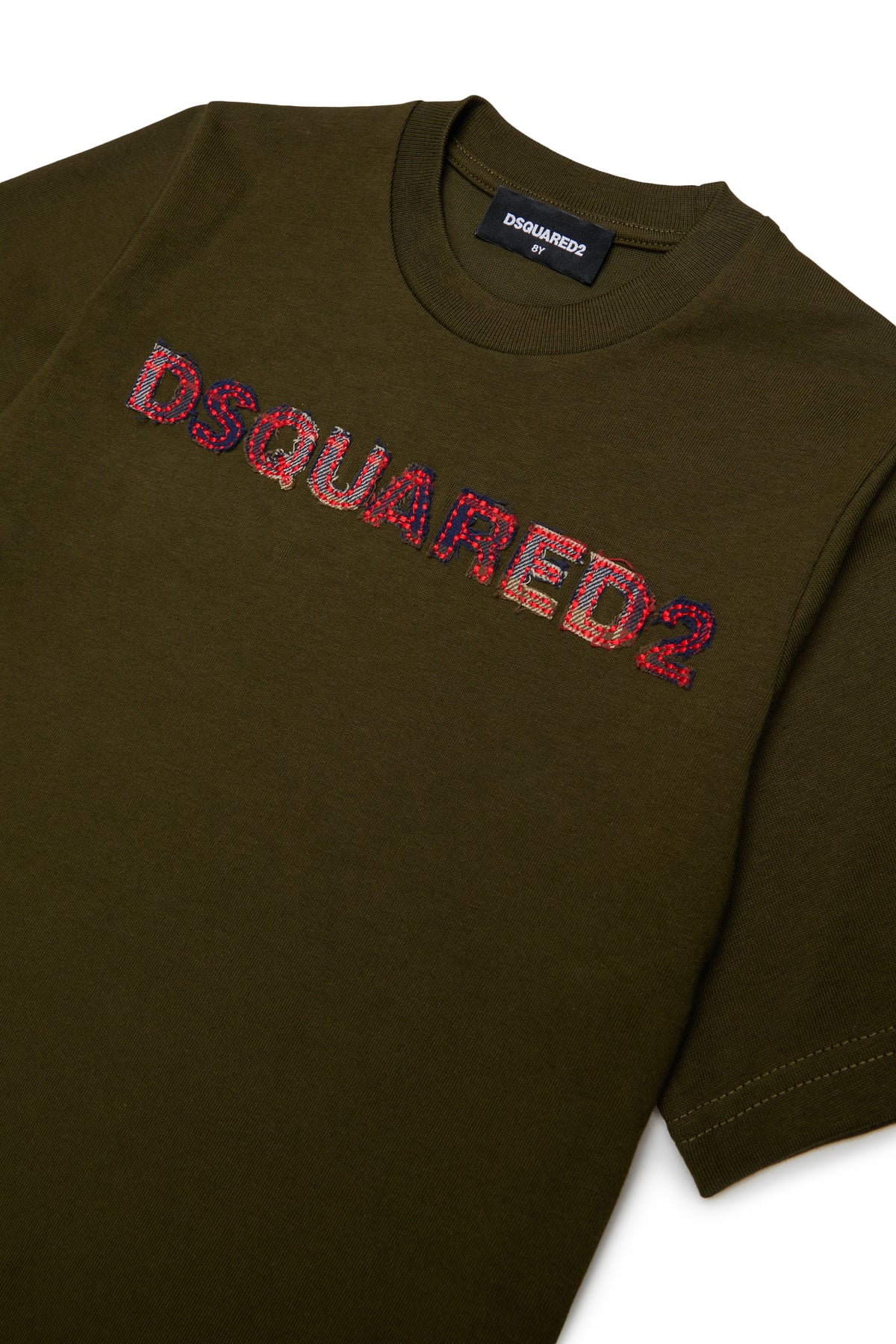 T-shirt Tarmac Green DQ3560D0AJ1 DQ558 DSQUARED KIDS 