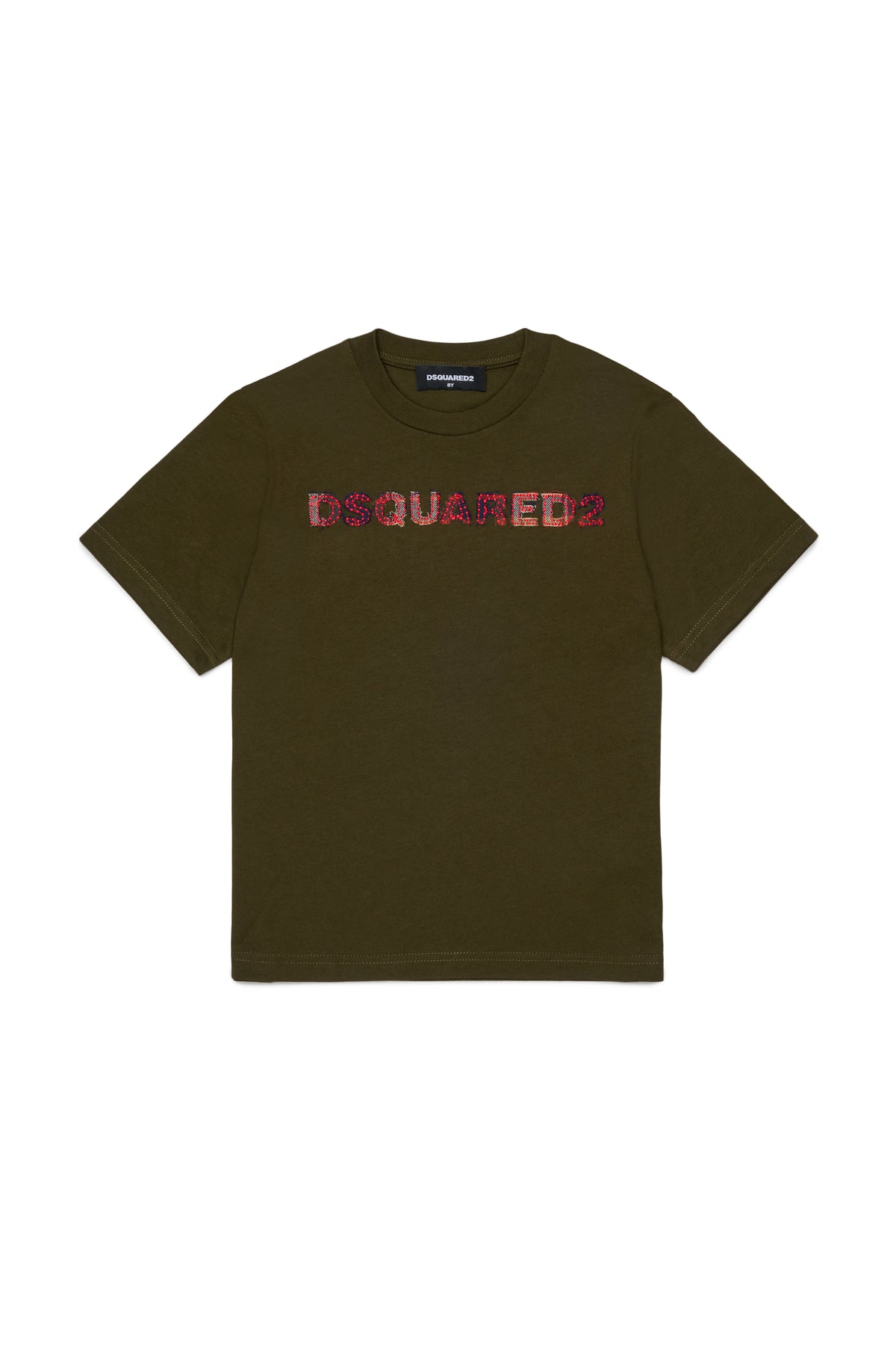 T-shirt Tarmac Green DQ3560D0AJ1 DQ558 DSQUARED KIDS 