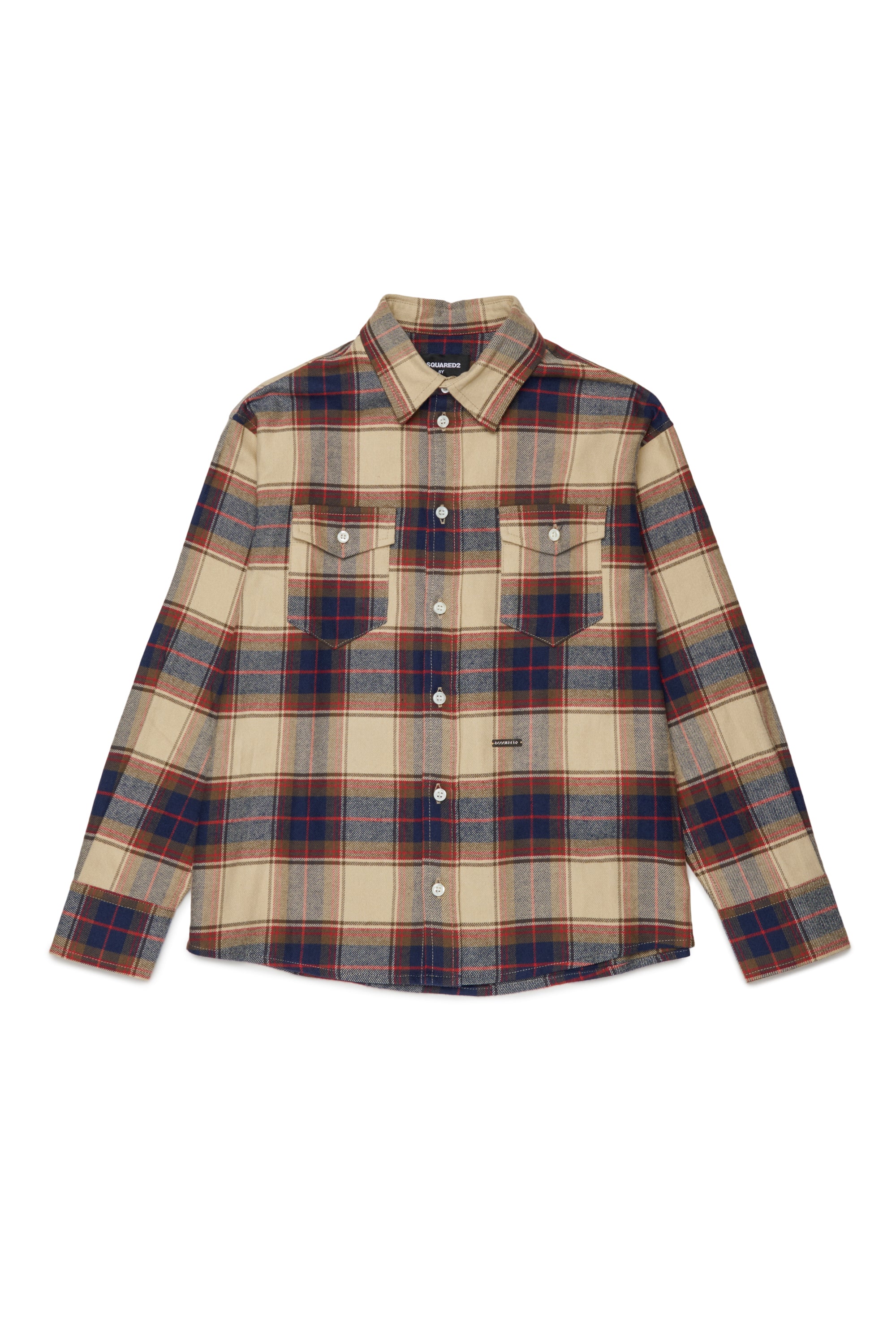 Camicia Feather Gray DQ3564D0AIA DQ717 DSQUARED KIDS 