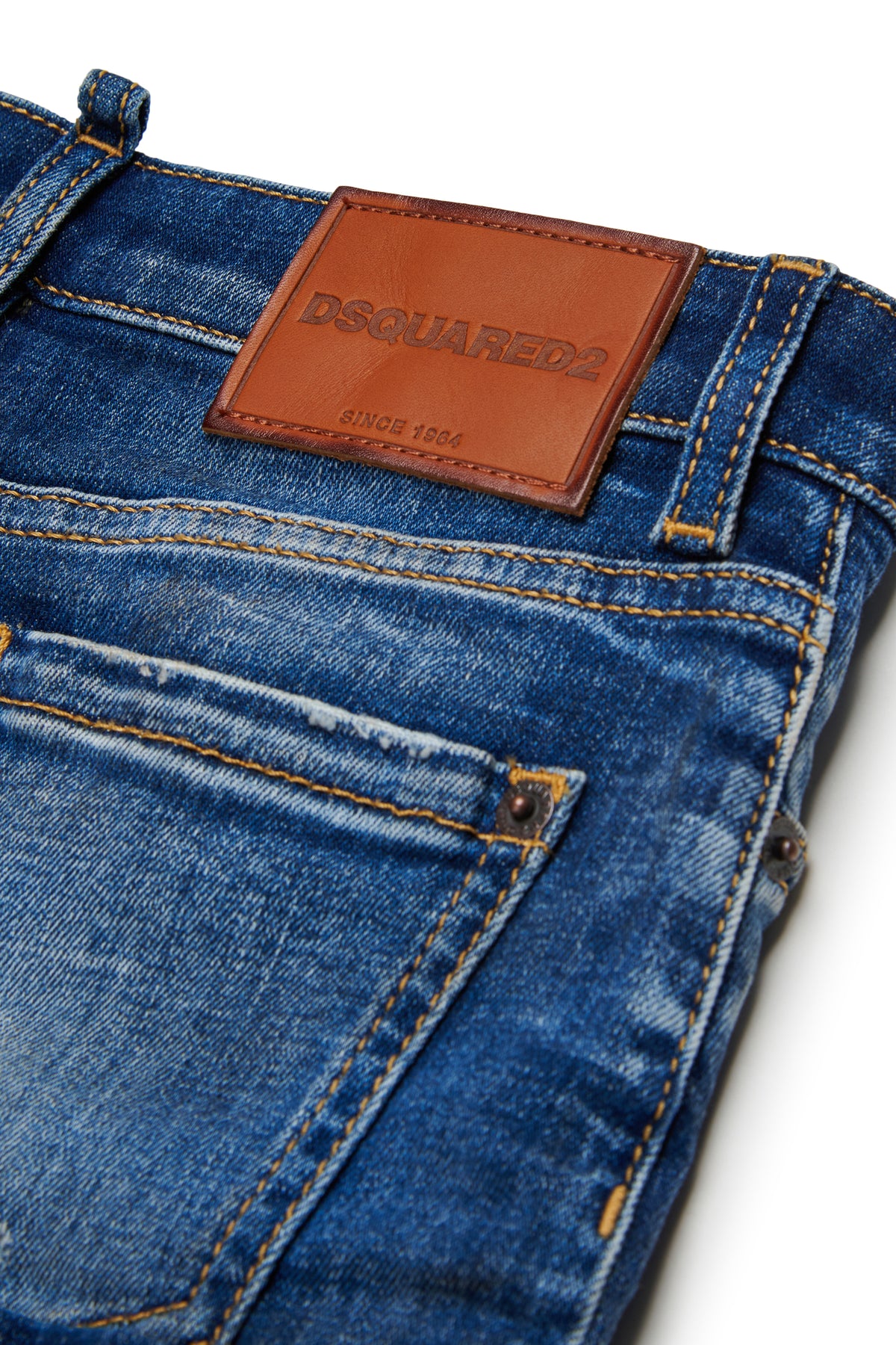 Gonna Blue Denim DQ3574D0AHW DQ01 DSQUARED KIDS 