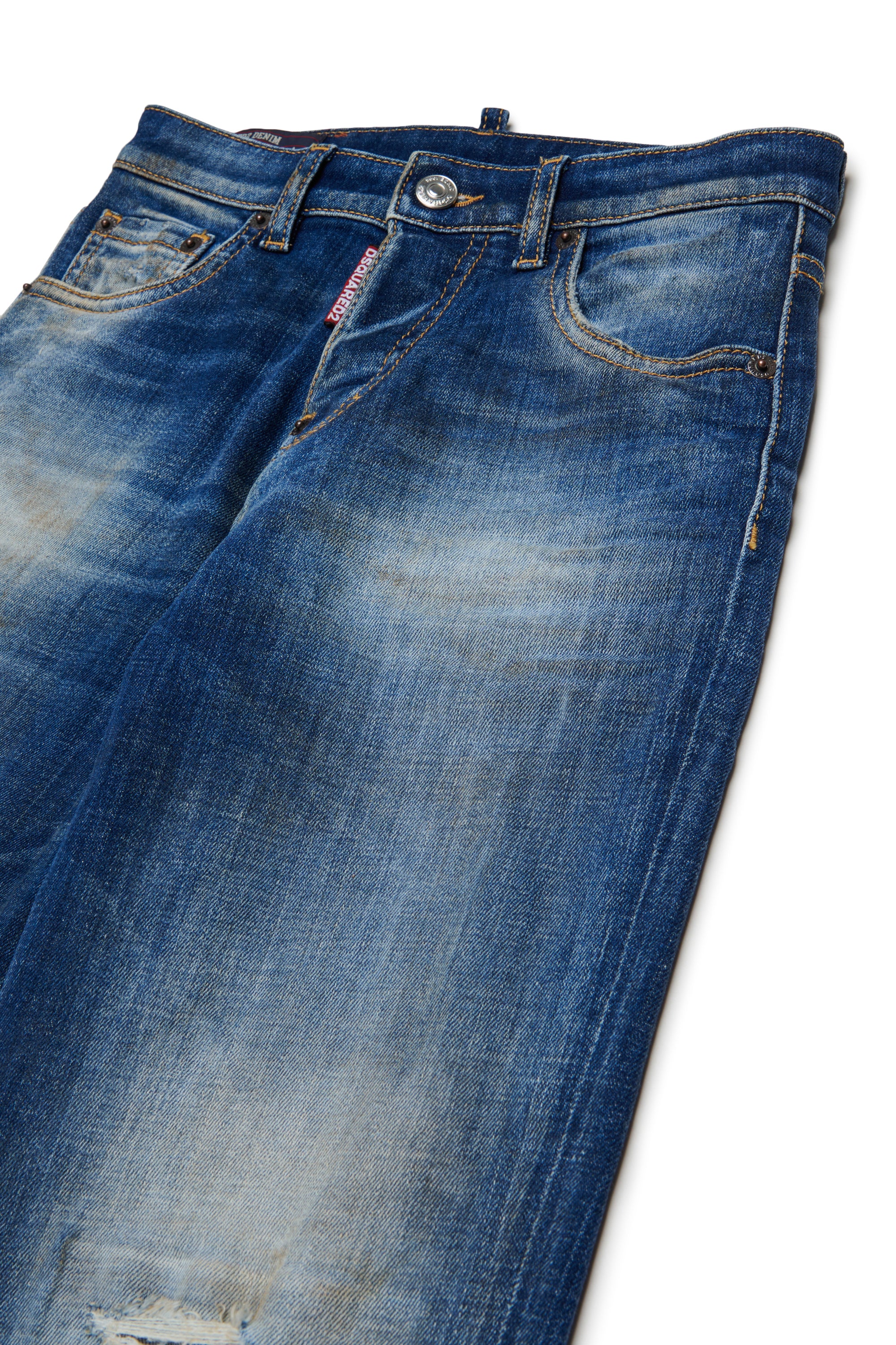 Jeans Blue Denim DQ3578D0AHW DQ01 DSQUARED KIDS 