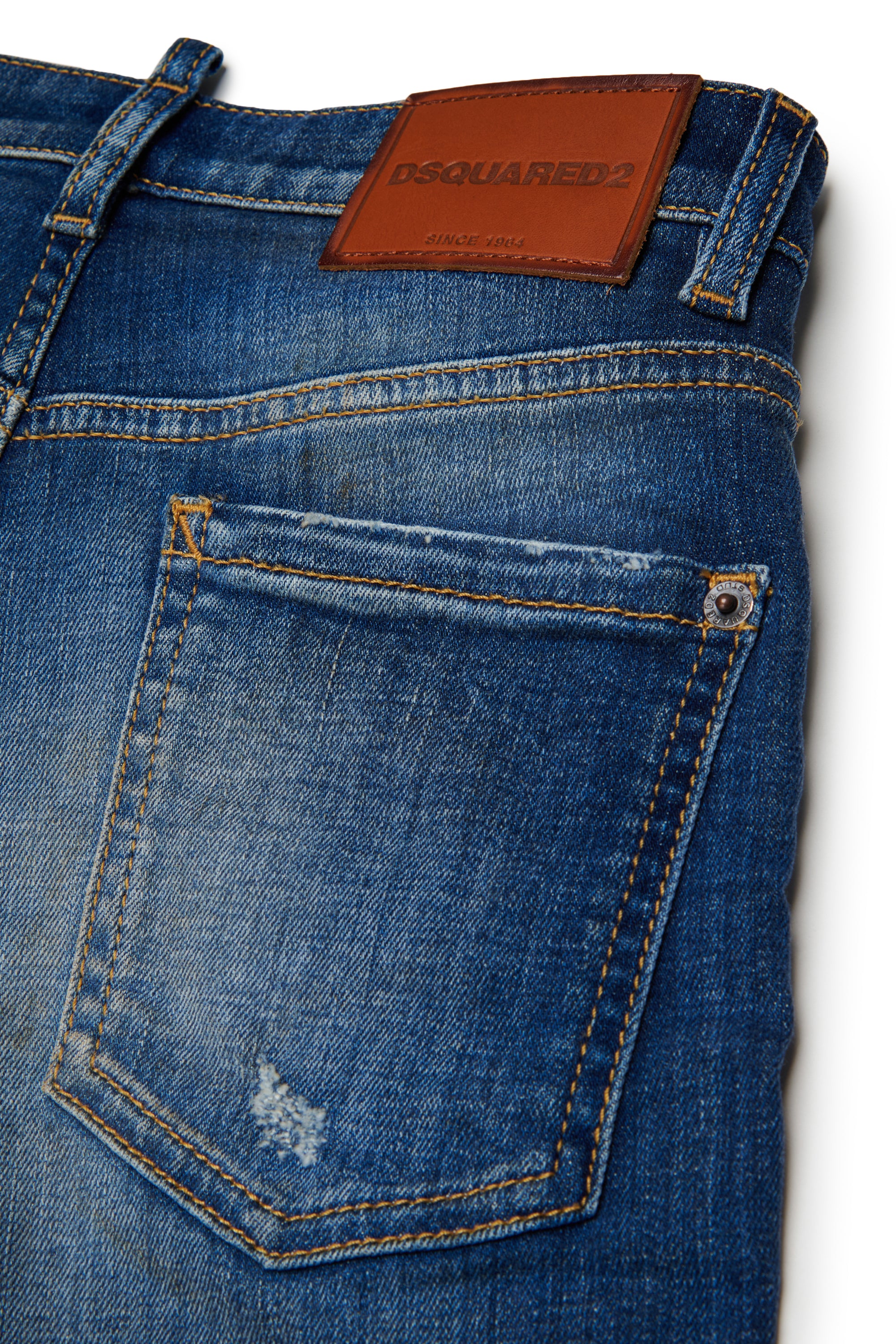 Jeans Blue Denim DQ3578D0AHW DQ01 DSQUARED KIDS 
