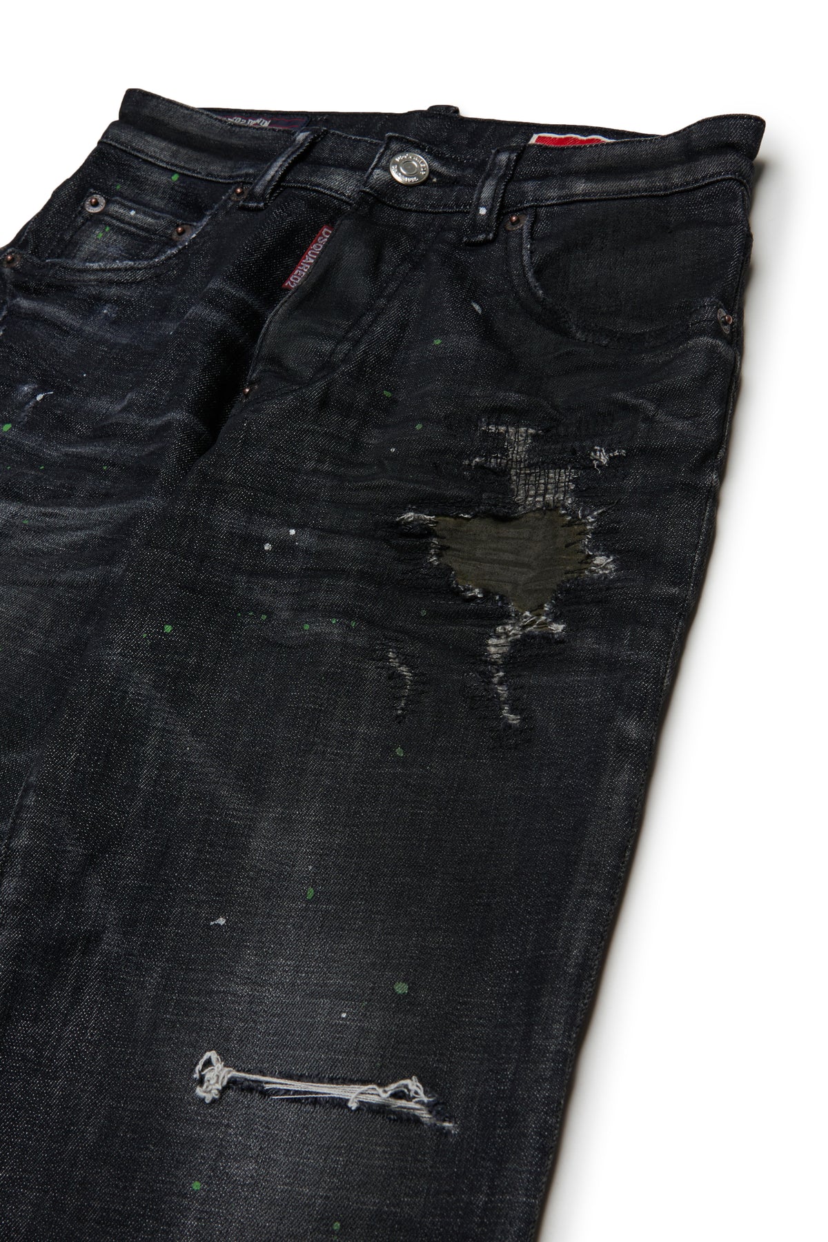 Jeans Denim Black DQ3578D0AI1 DQ02 DSQUARED KIDS 