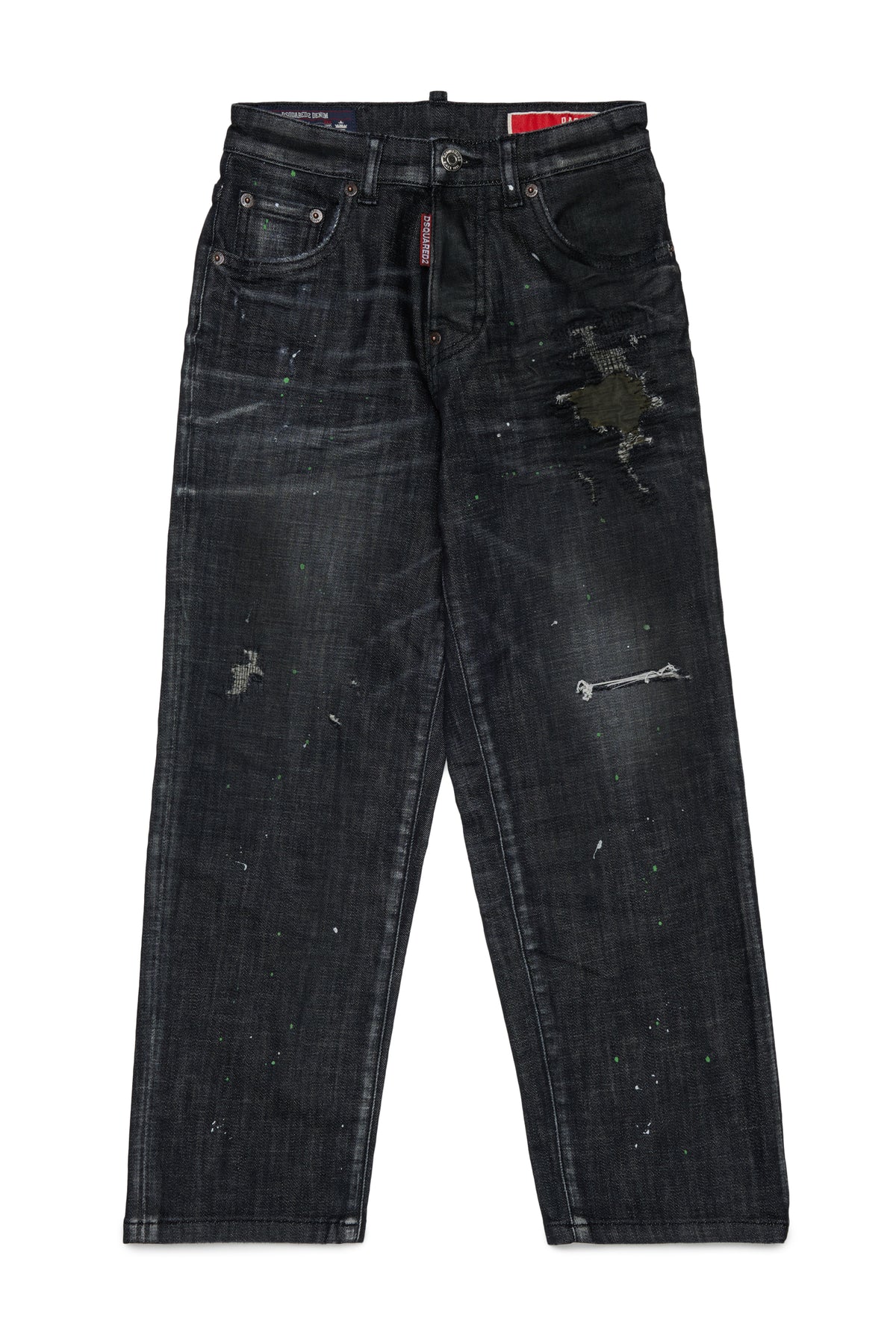Jeans Denim Black DQ3578D0AI1 DQ02 DSQUARED KIDS 