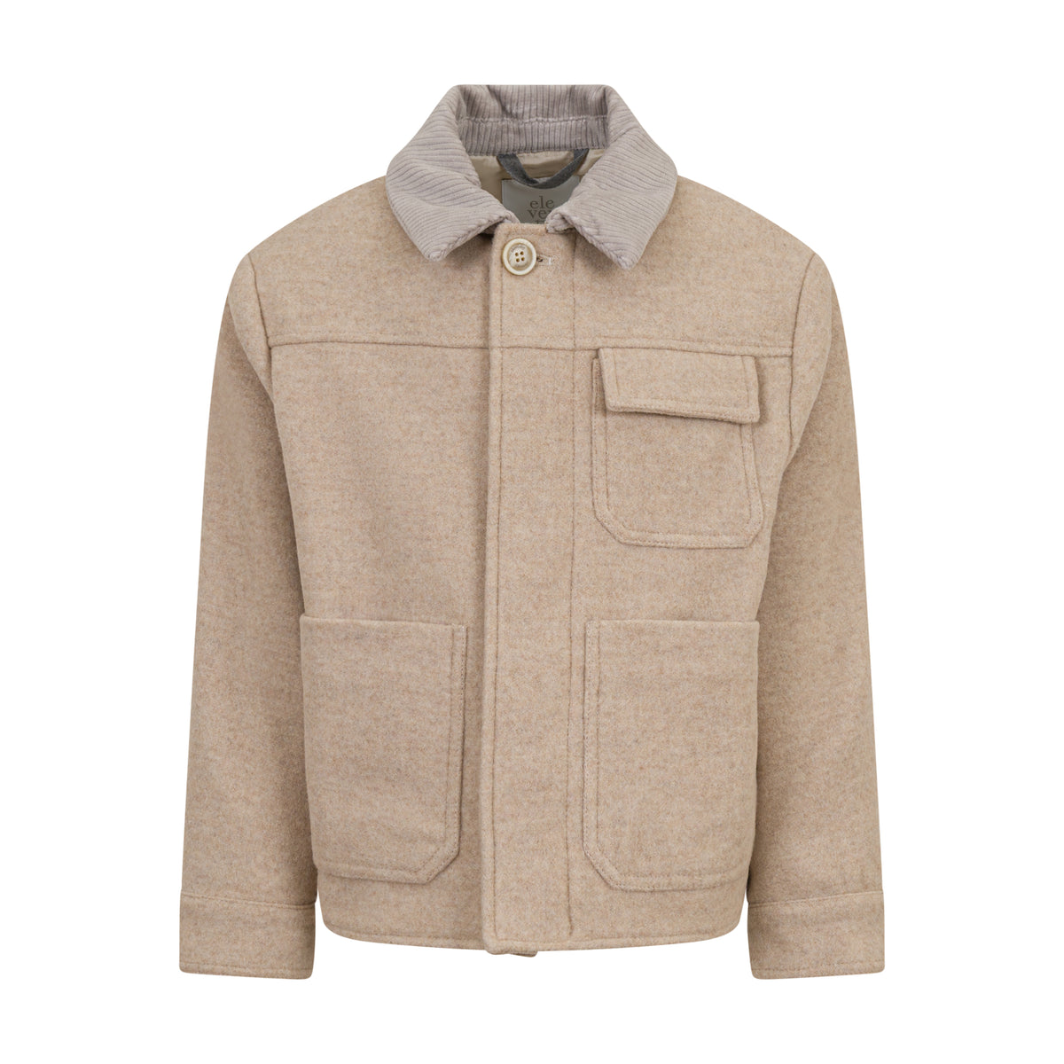 Giacca Beige medio melange EZ2H07E0261 873 ELEVENTY KIDS 