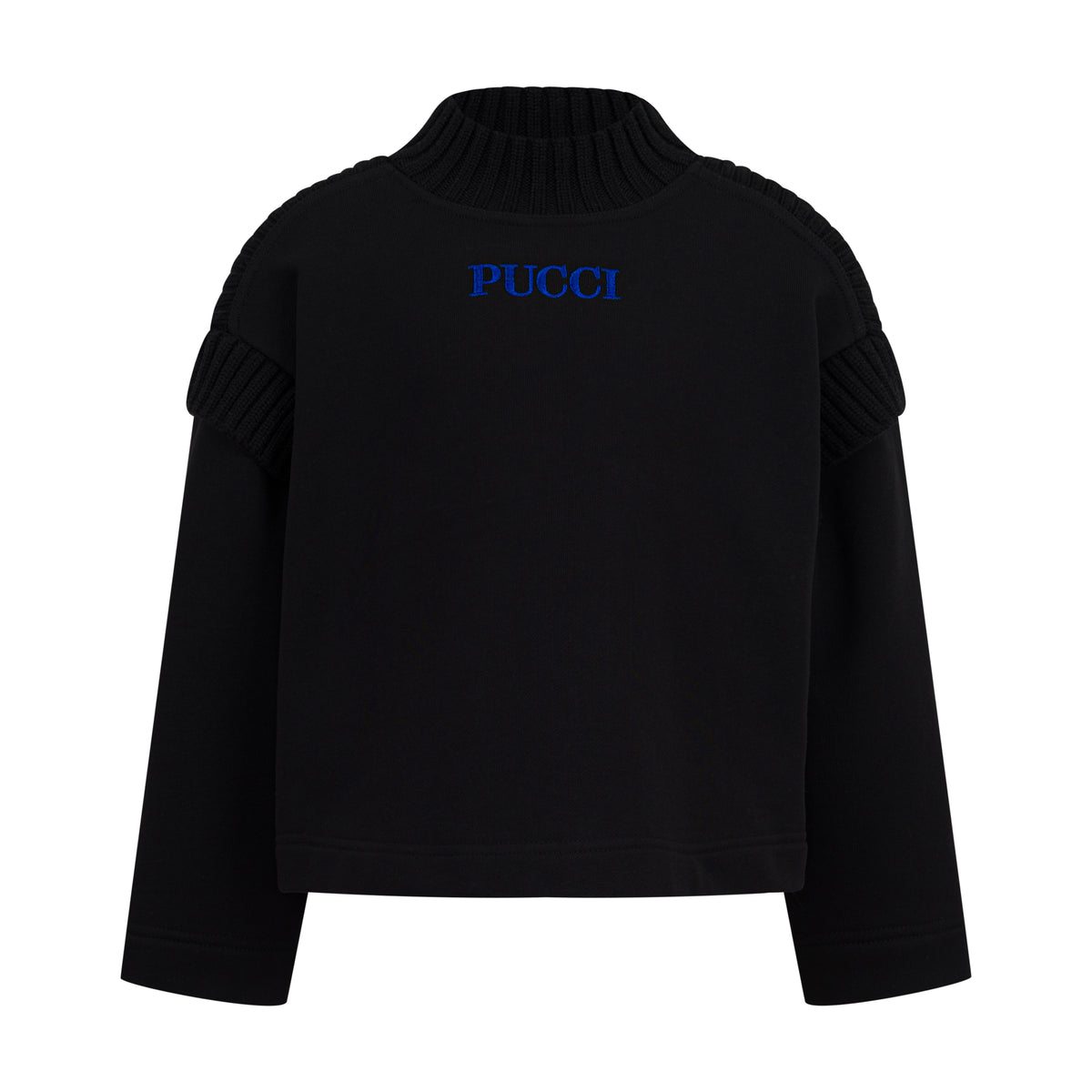Felpa Nero PZ4A40Z3183 930AZ EMILIO PUCCI KIDS 