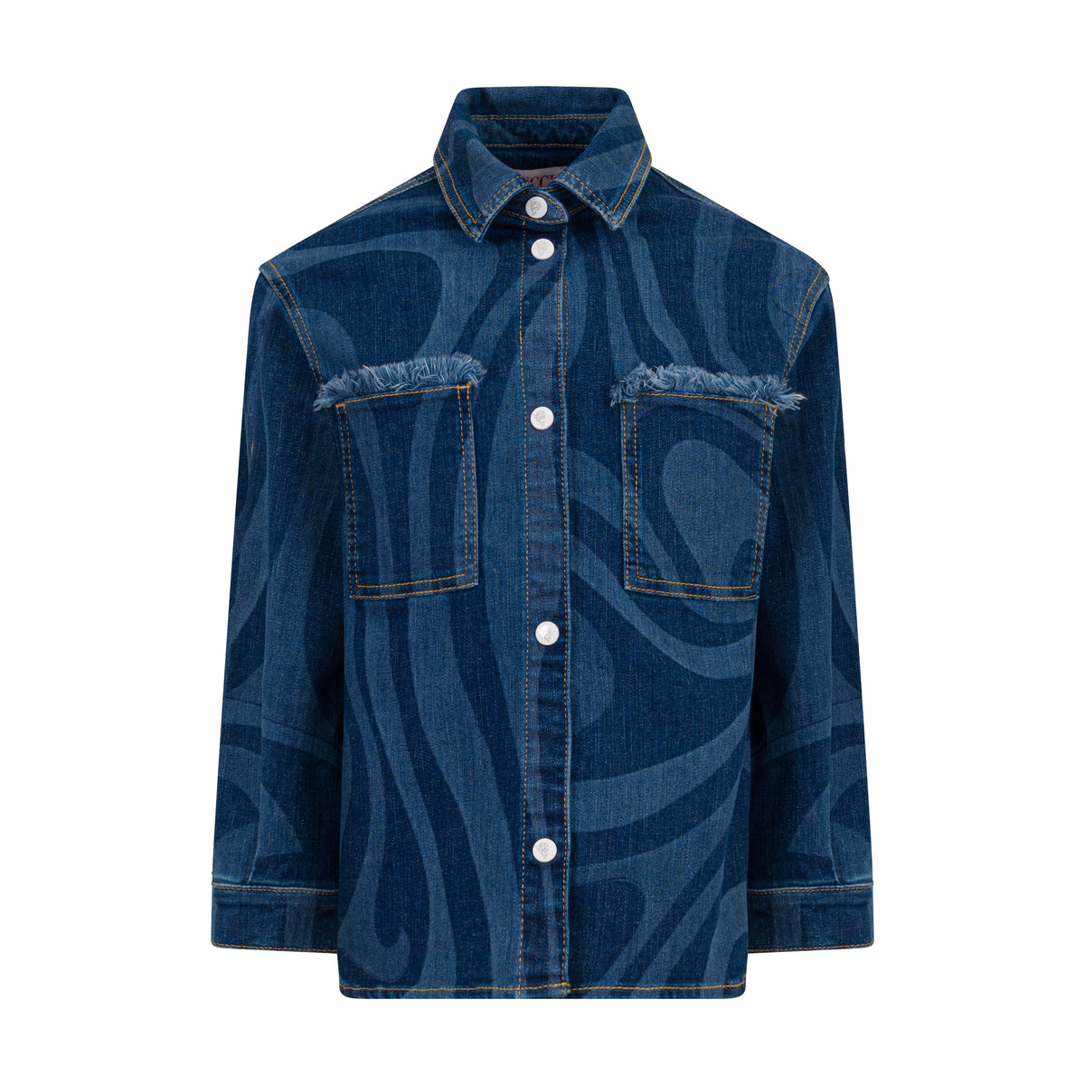 Camicia Blu PZ5A60Z3664 620 EMILIO PUCCI KIDS 