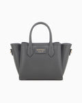 Borsa con placchetta antracite