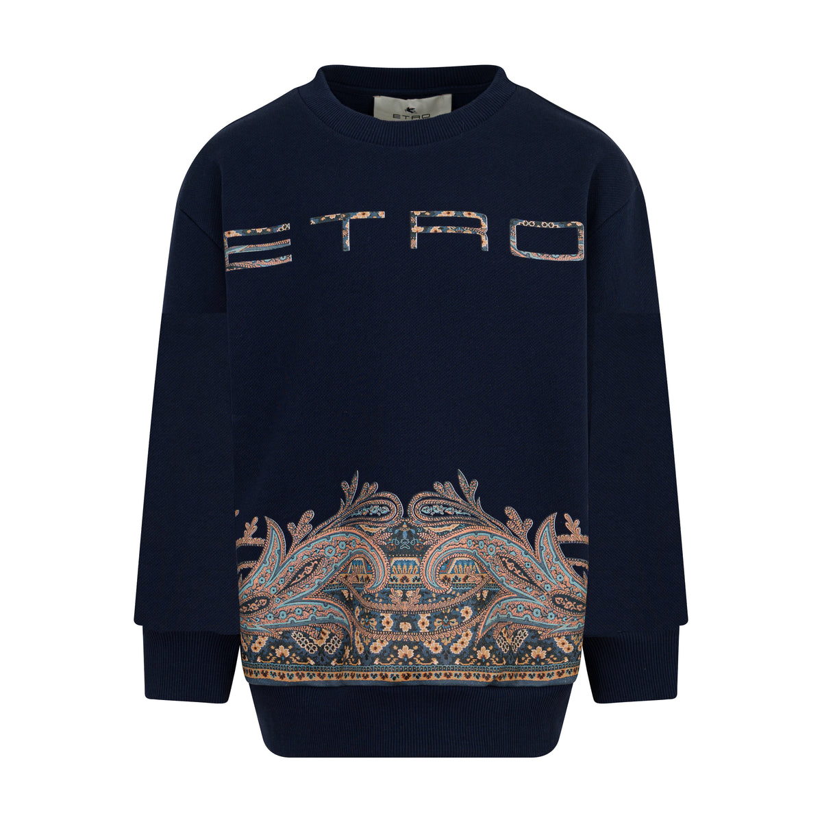 Felpa Blu GZ4H30Z3183 617 ETRO KIDS 