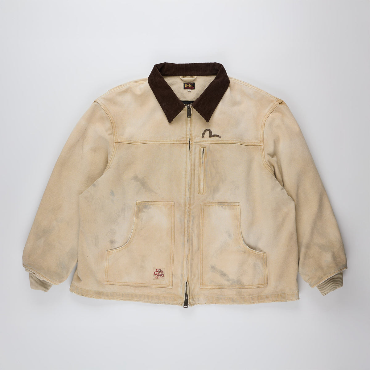 Giubbotto Vintage Canvas Beige 2EAEJM6JK6022 BEGX EVISU 