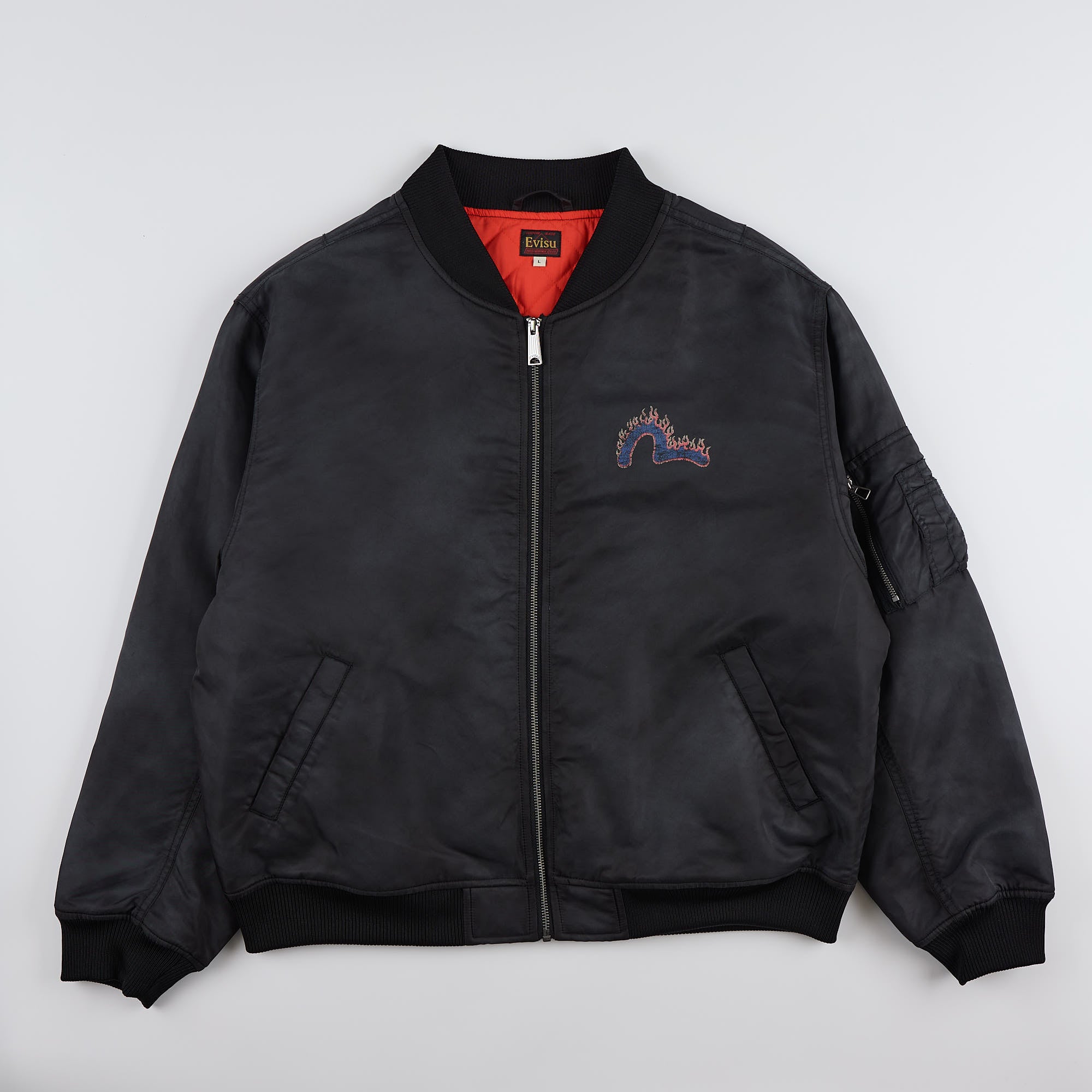 Bomber Fire Daikoku Padded Nero 2EAEJM6JK6038 BLKX EVISU 