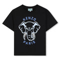 T-shirt in jersey (100% organic cotton), branded stampa on davanti.
