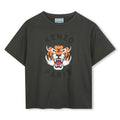 T-shirt in jersey (100% organic cotton), branded stampa on davanti.