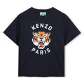 T-shirt in jersey (100% organic cotton), branded stampa on davanti.