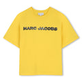 Organic cotton t-shirt in jersey, marc jacobs illustrazione sul davanti.