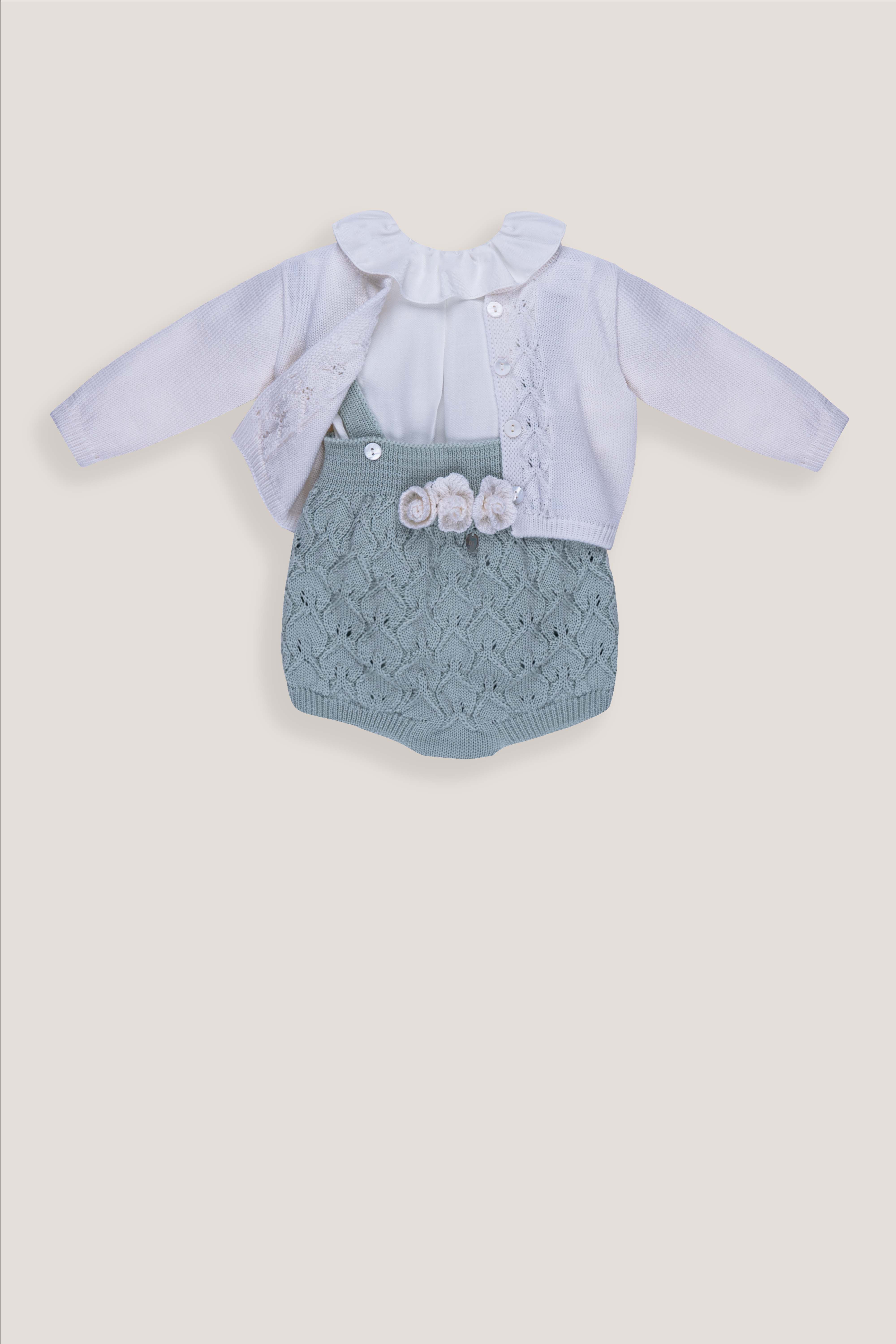 Set 3 p.zi con giacc.pantalone corto smacchinato IS2060MU C206L MARLU' KIDS 