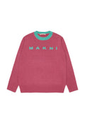 Maglione in Lana Sweet Pink